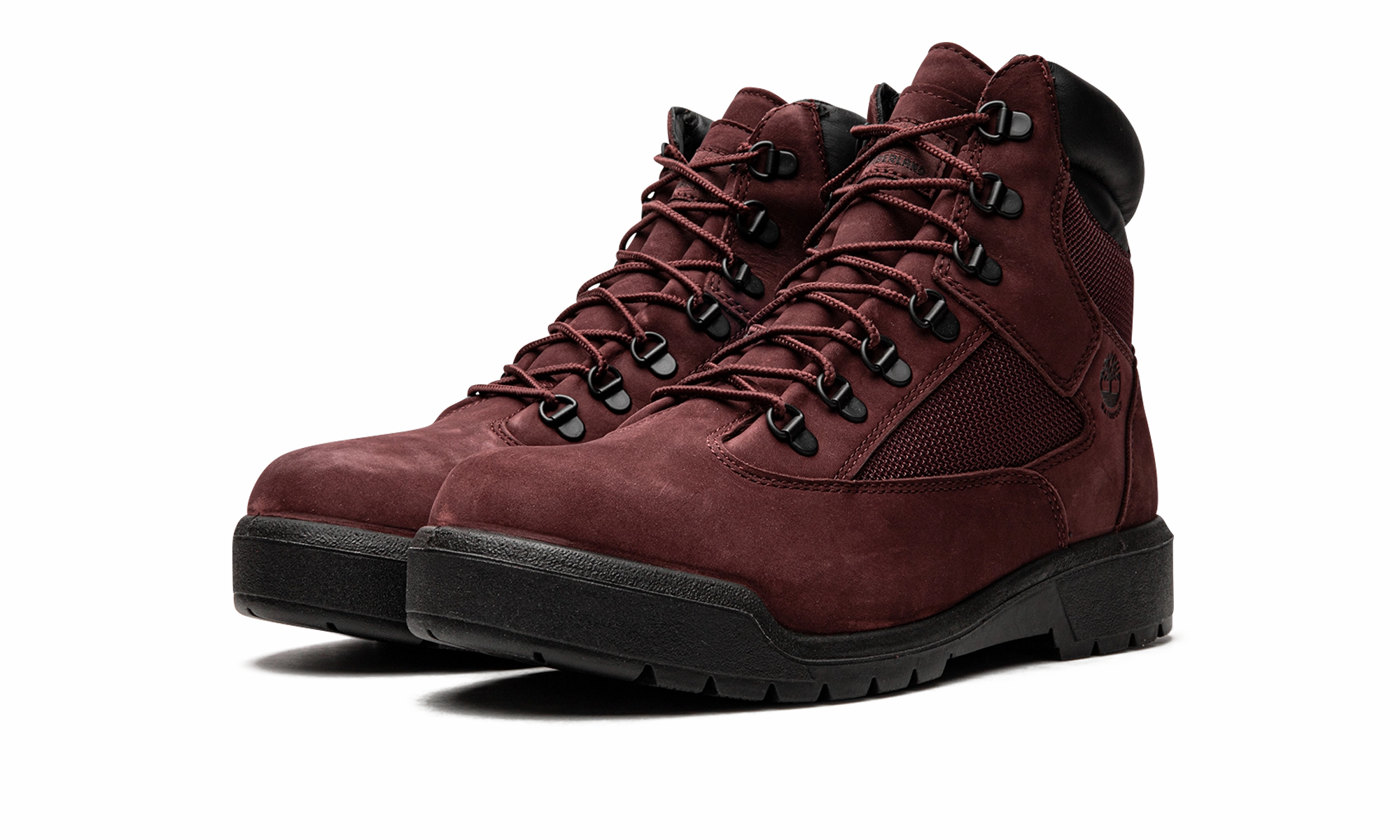 Everyday Use Comfortable 6 Inch Field Boot Port Collect "Burgundy"