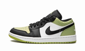 All-Day Wear AIR JORDAN 1 LO SE WMNS "Vivid Green Snakeskin"