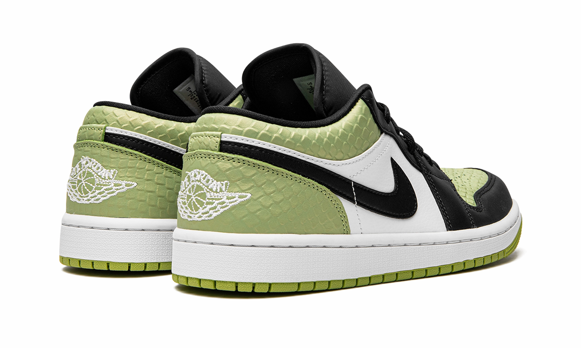 AIR JORDAN 1 LO SE WMNS "Vivid Green Snakeskin" Extra Padding