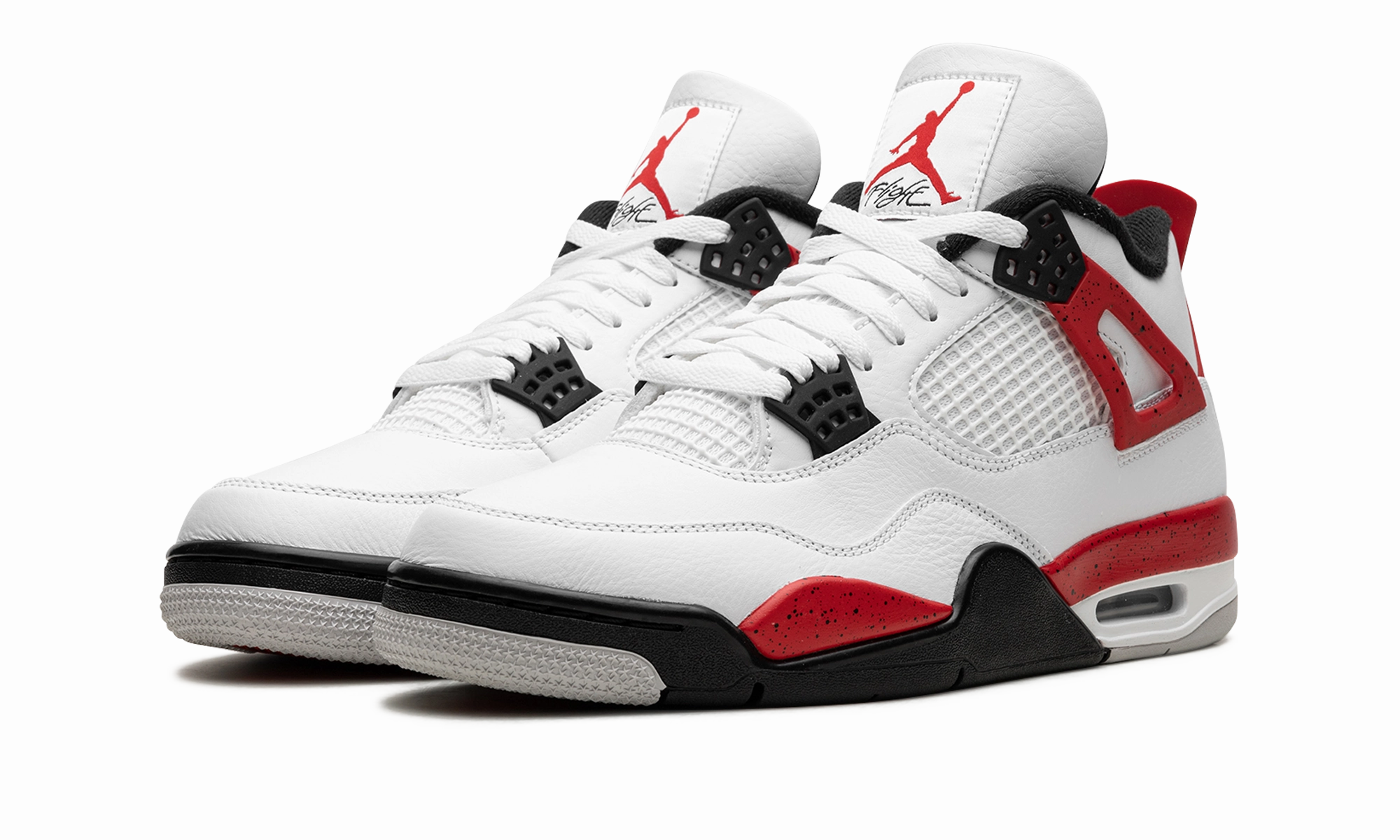 Unique cushioning Air Jordan 4 "Red Cement"