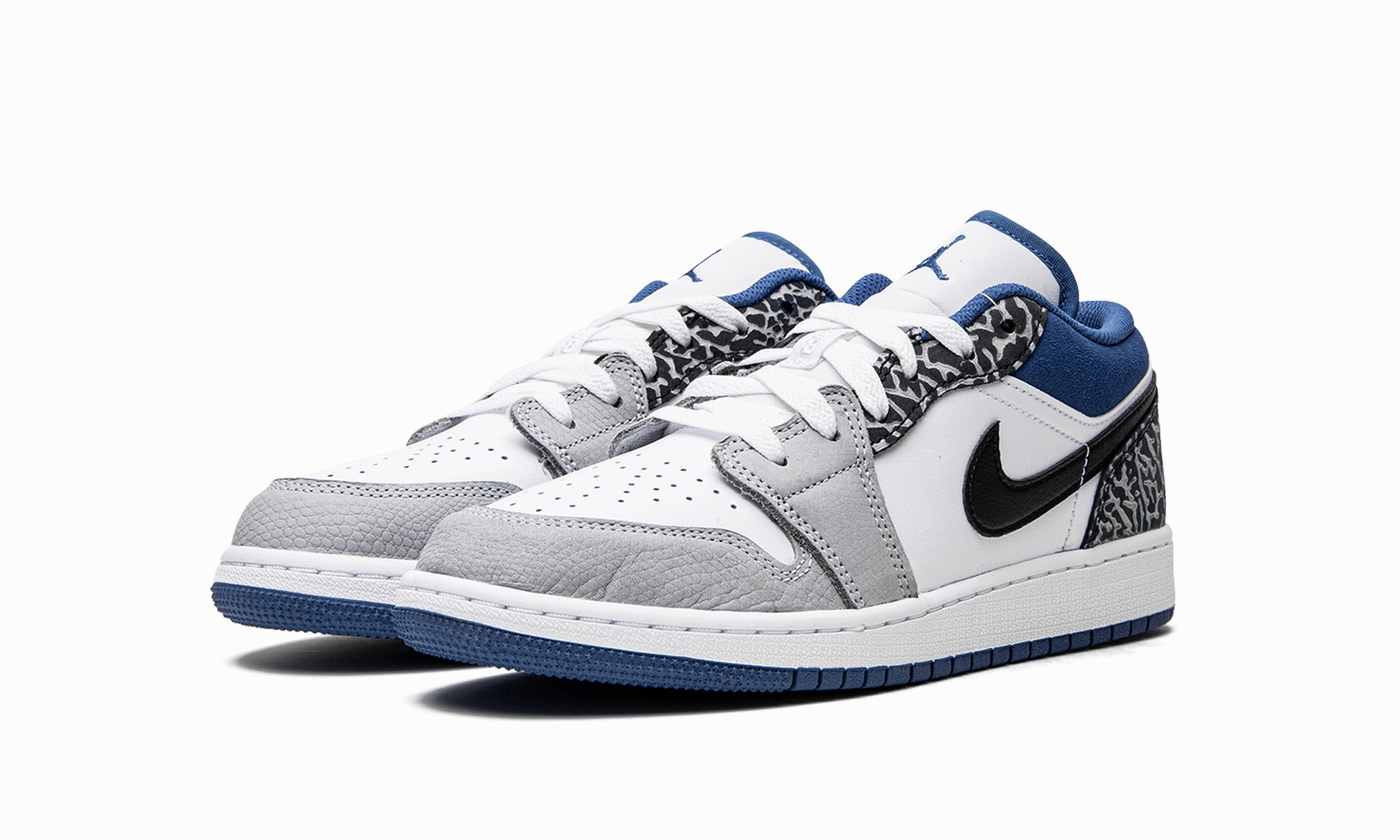 City Ready Lifestyle Fit Air Jordan 1 Low SE GS "True Blue"