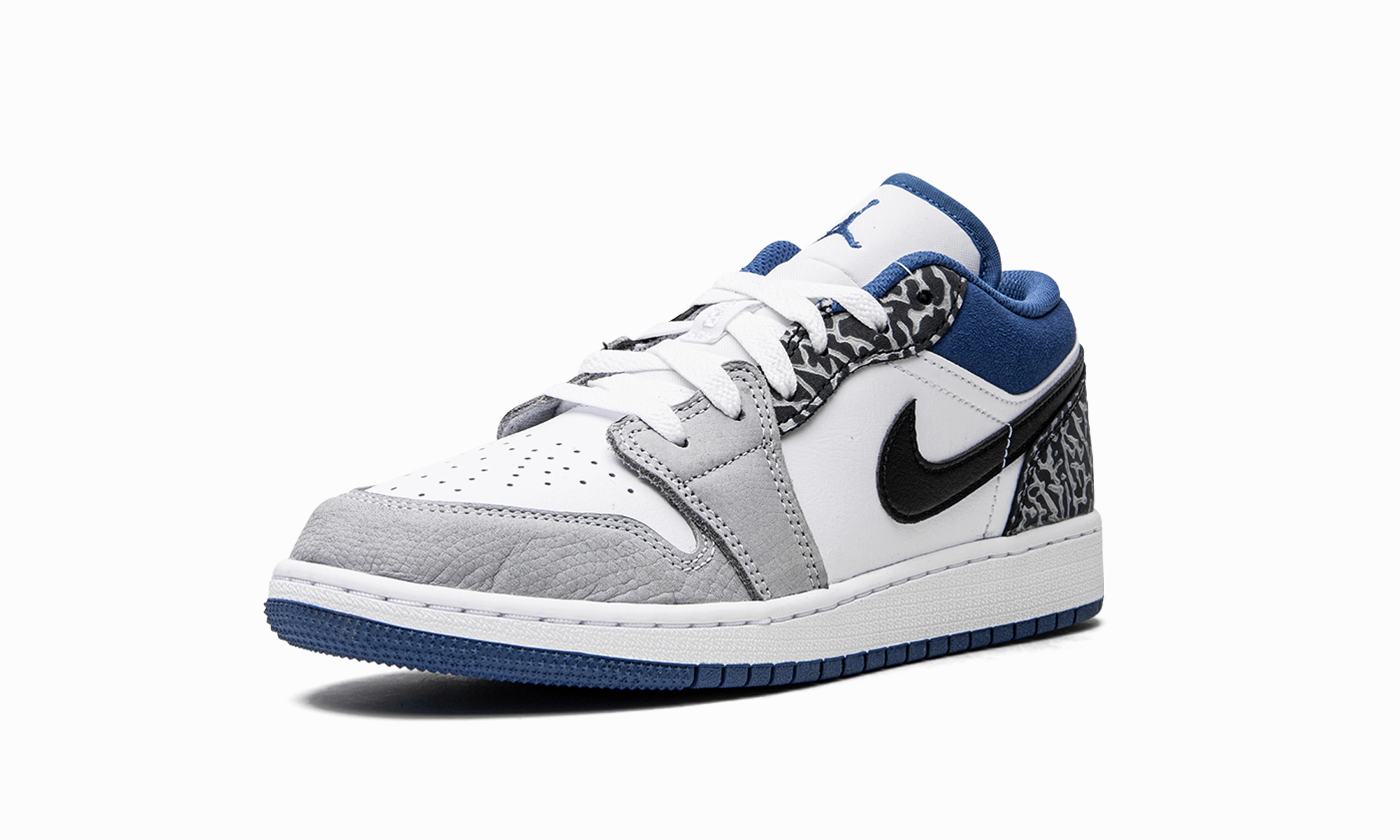 Slim Comfort Air Jordan 1 Low SE GS "True Blue"