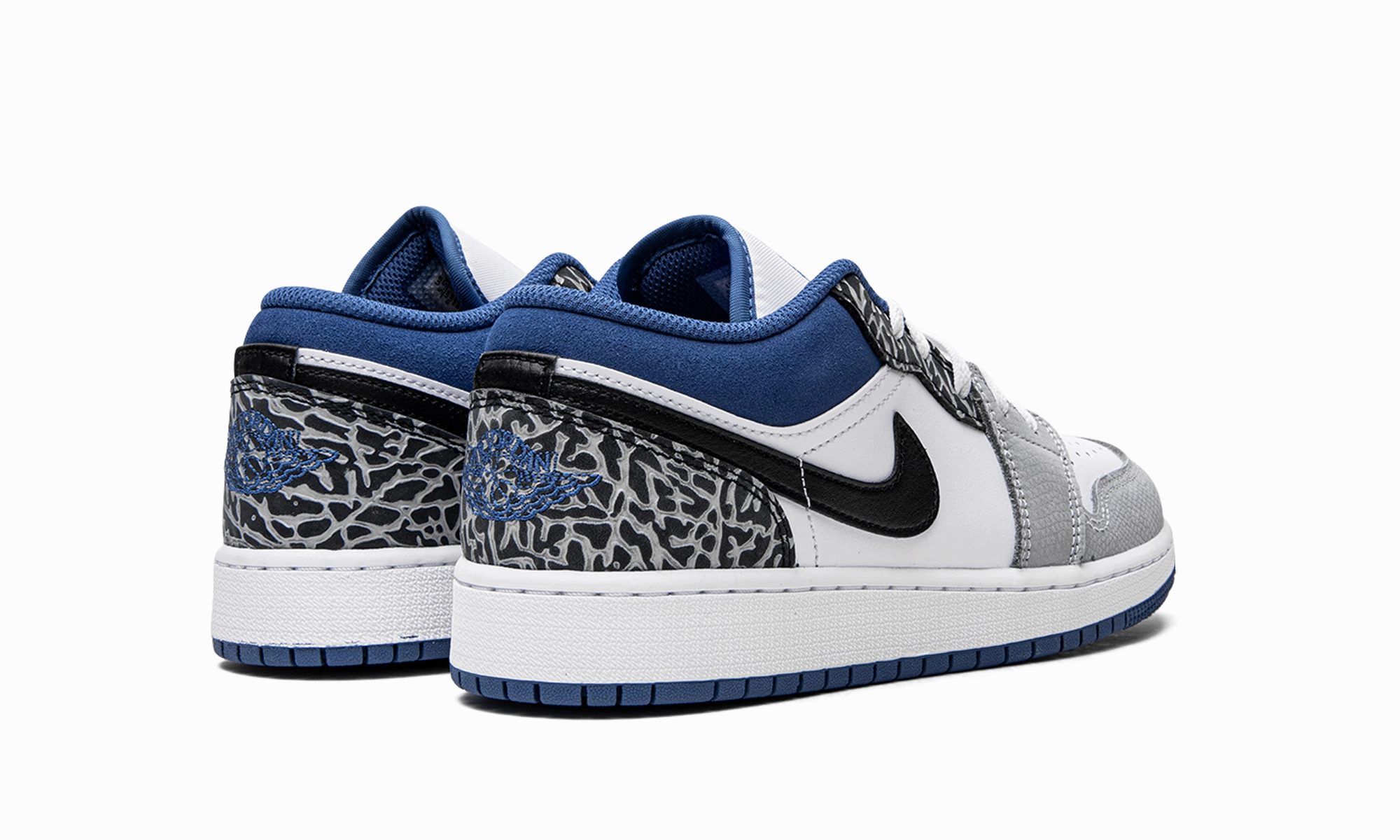 Air Jordan 1 Low SE GS "True Blue" High Mobility Essential Fit