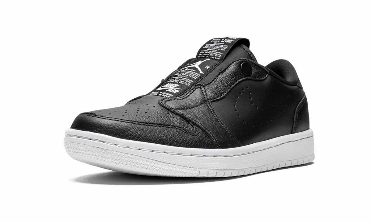AIR JORDAN 1 RET LO SLIP WMNS "Black White" Flexible Lining All-Weather Performance