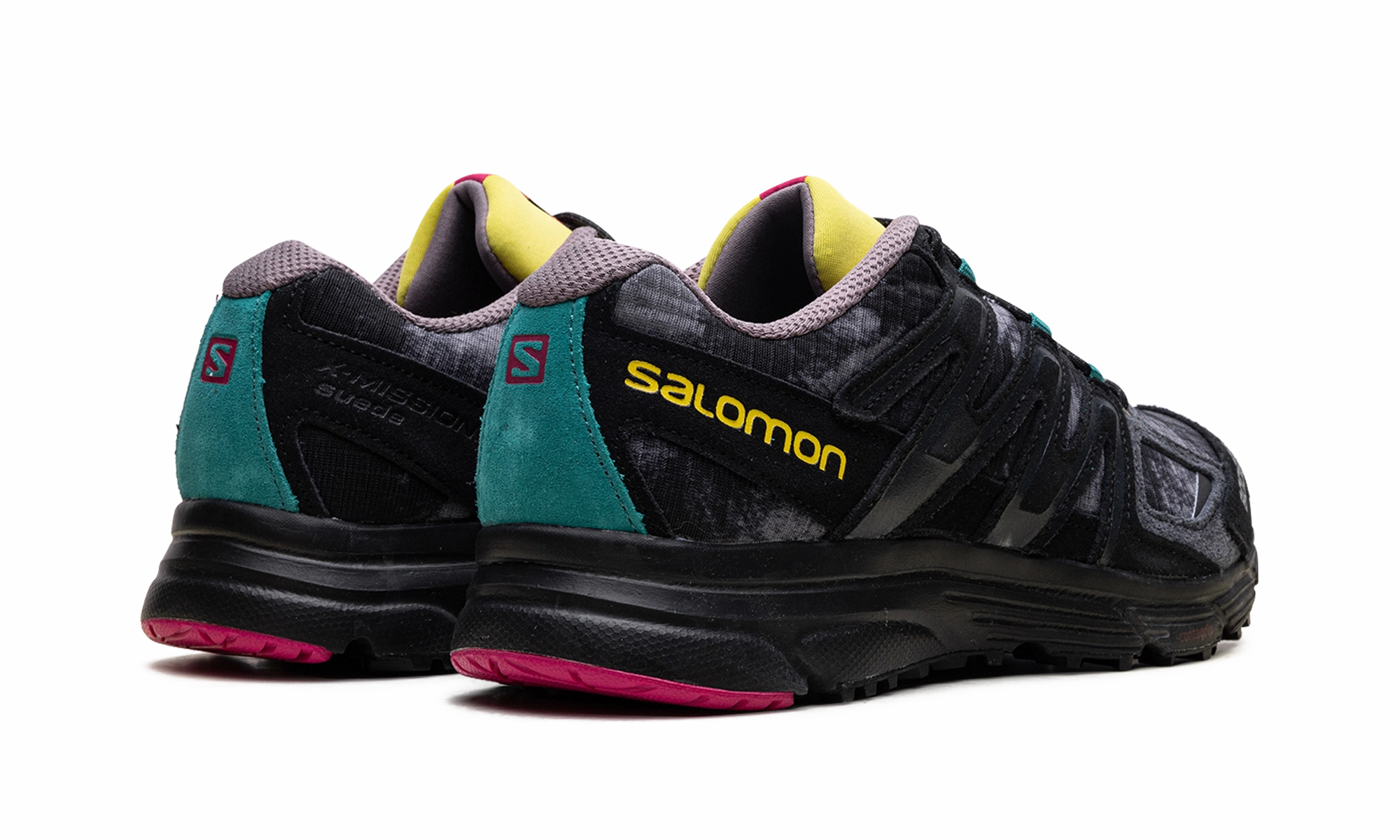 paisley - design shoes Lightweight Cushioning X-Mission 4 "Bodega - Black Yellow"