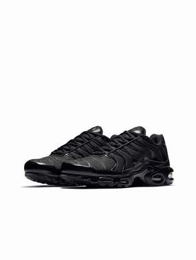 Nike Air Max Plus Triple Black Eva Midsole track running gear