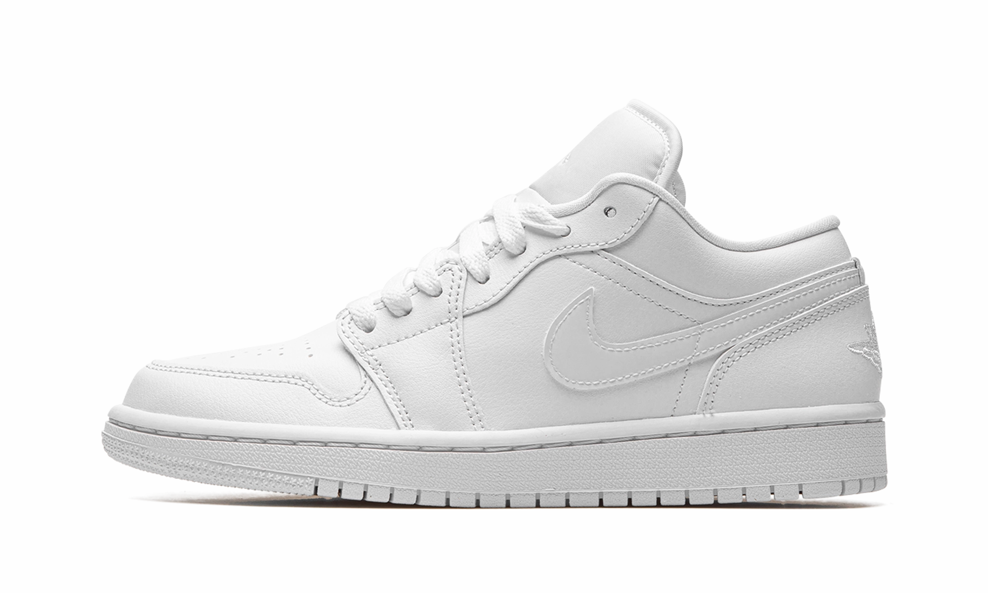 Modern Construction AIR JORDAN 1 LO WMNS "Triple White"
