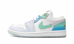 Tennis Court Air Jordan 1 Low WMNS "Emerald Rise"