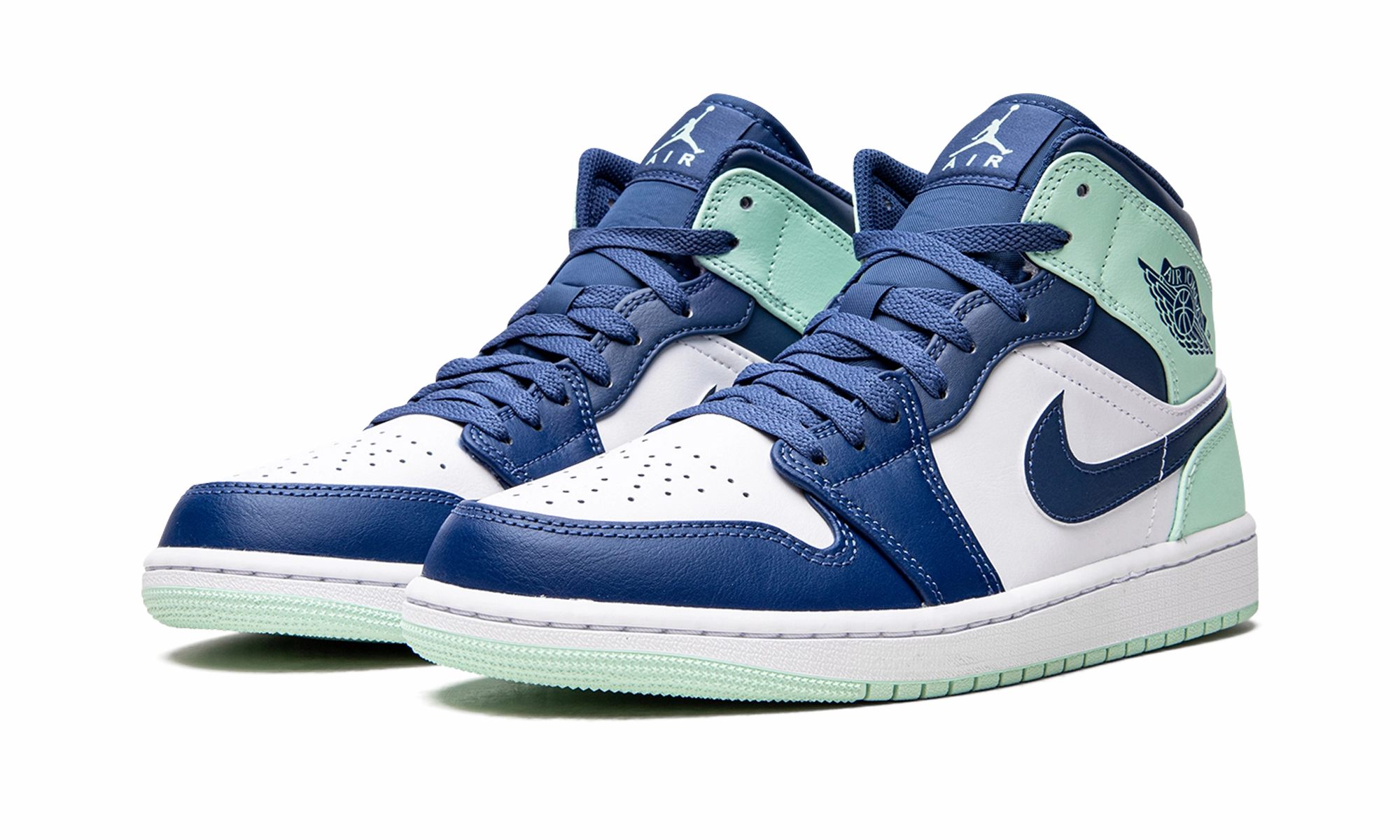 Air Jordan 1 Mid "Blue Mint" Style Play