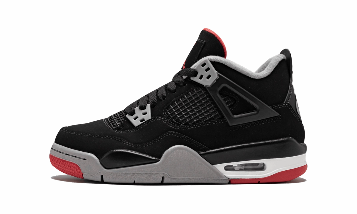 Perfect Fit Smooth Step Air Jordan 4 Retro GS "Bred 2019"