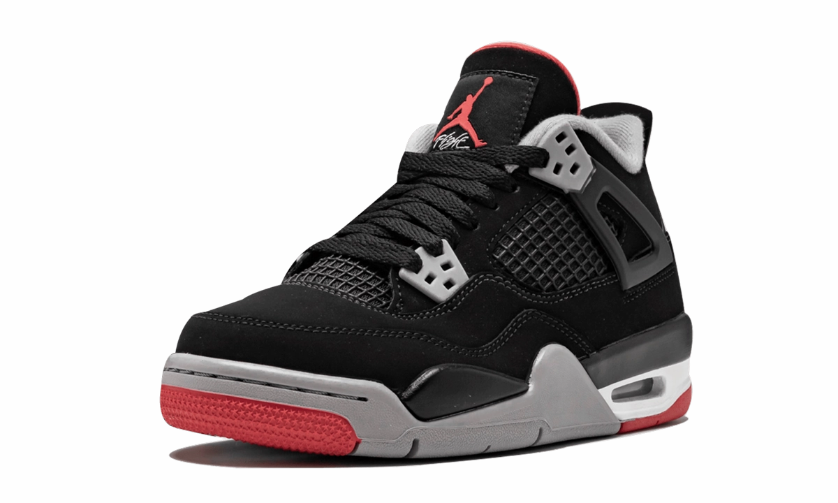 Air Jordan 4 Retro GS "Bred 2019" Sleek Comfort