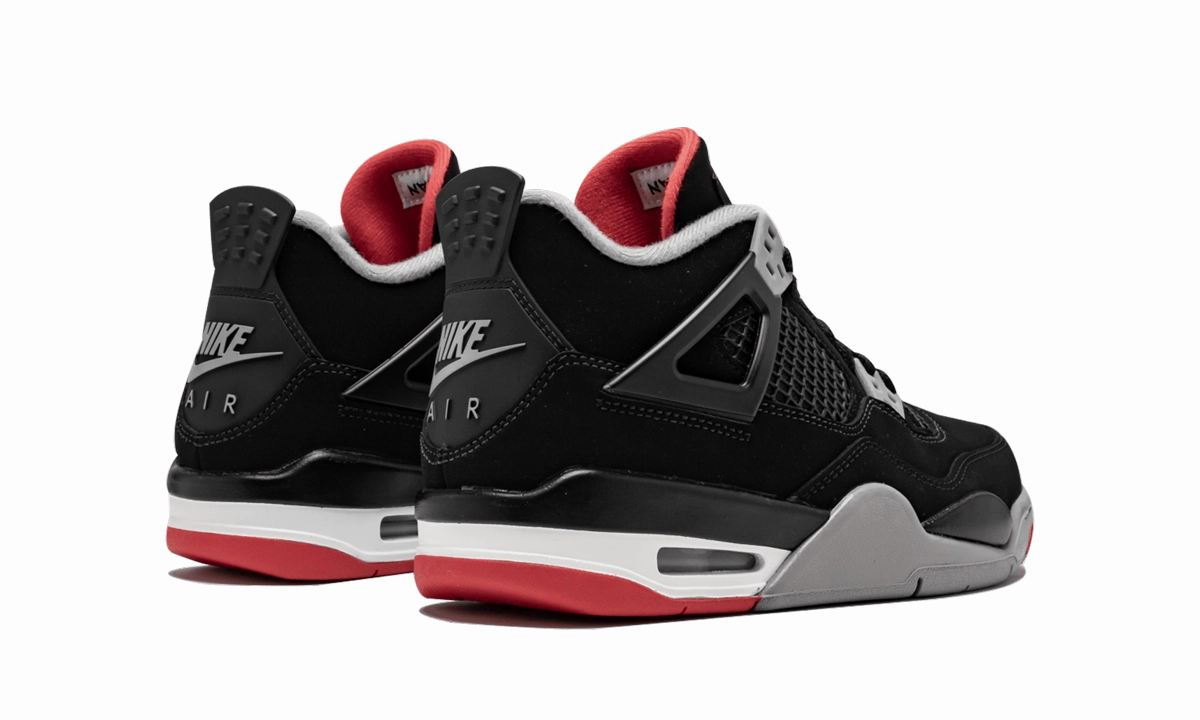 Air Jordan 4 Retro GS "Bred 2019" Street Flex