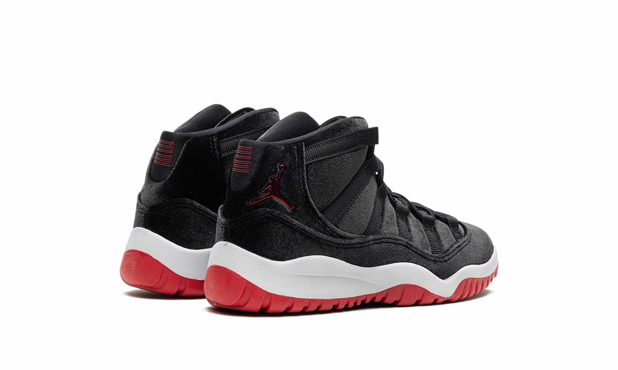 Air Jordan 11 Retro PS "Velvet Bred" heel - cushion shoes Social Sharing