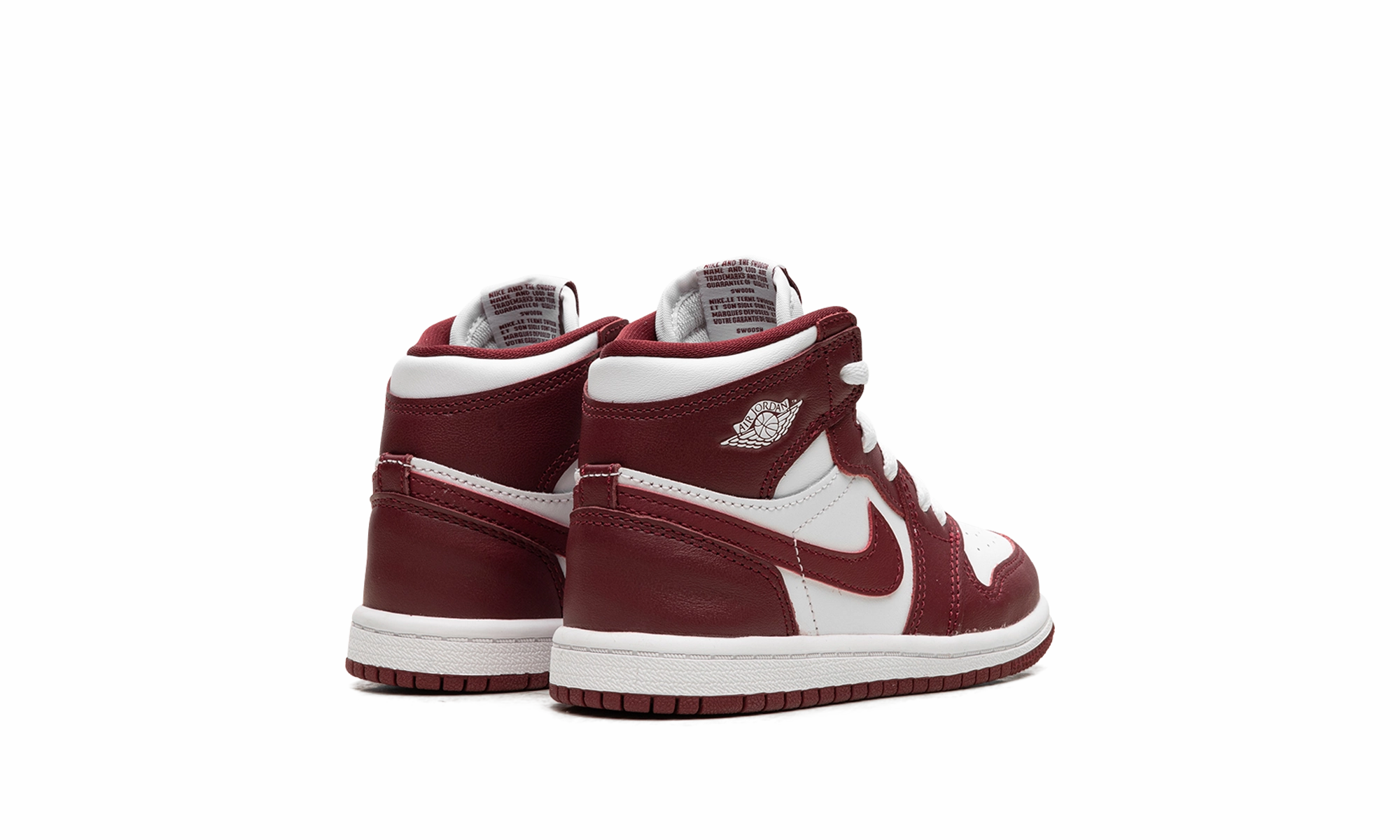 Air Jordan 1 Retro High OG TD "Team Red" Street Chic Flexible Material