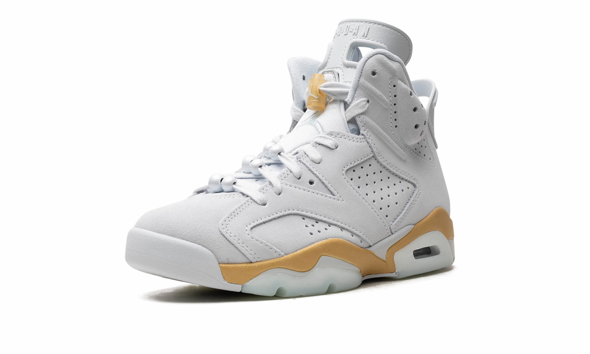 Air Jordan 6 WMNS "Pearl" narrow shoes odor - control insole shoes