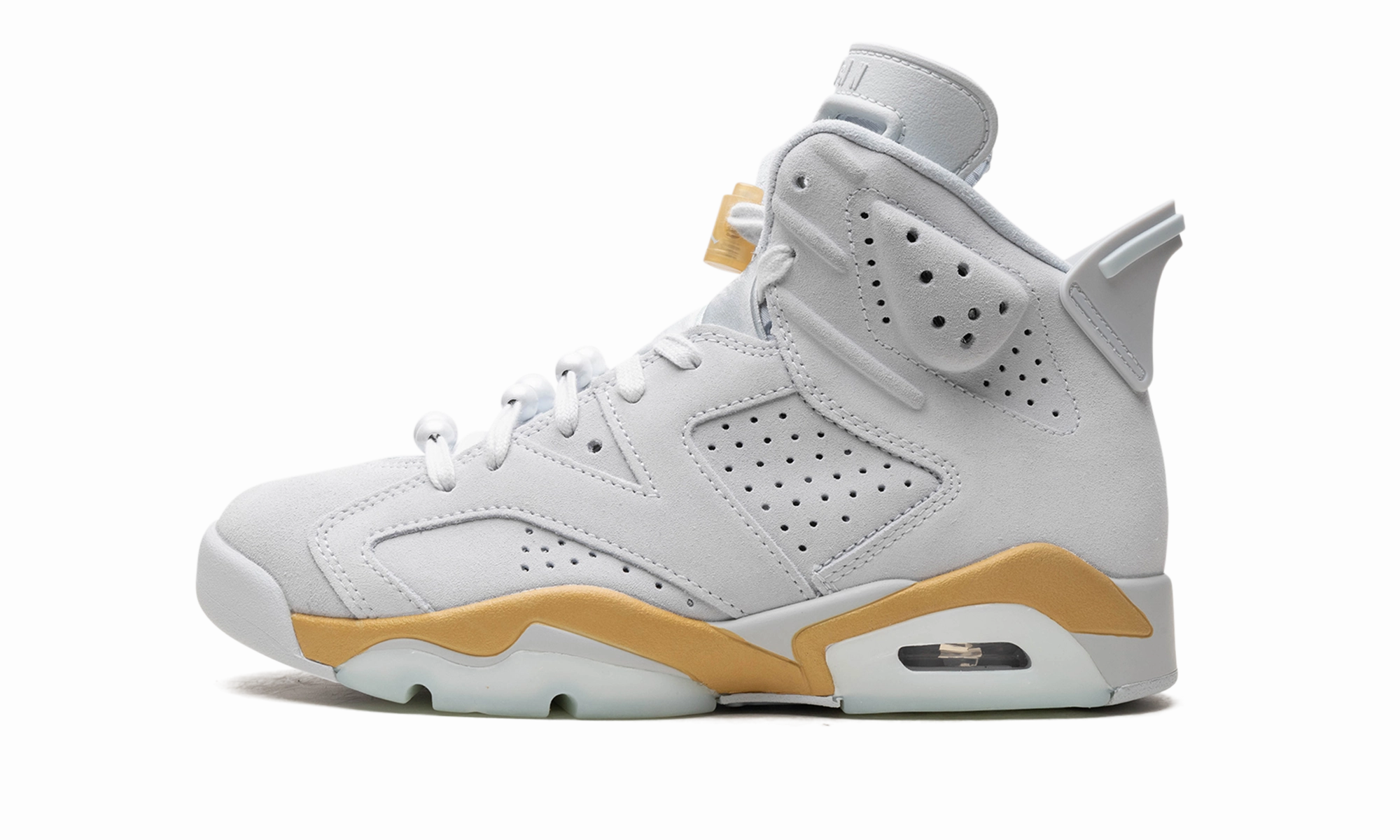 Training Mode treadmill - specific shoes Air Jordan 6 WMNS "Pearl"