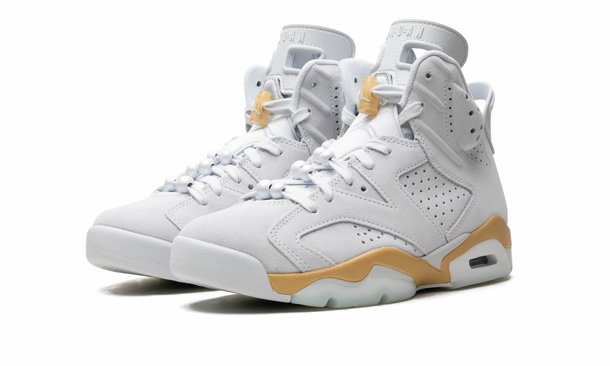Air Jordan 6 WMNS "Pearl" reliable shoes running in a desert oasis area shoes