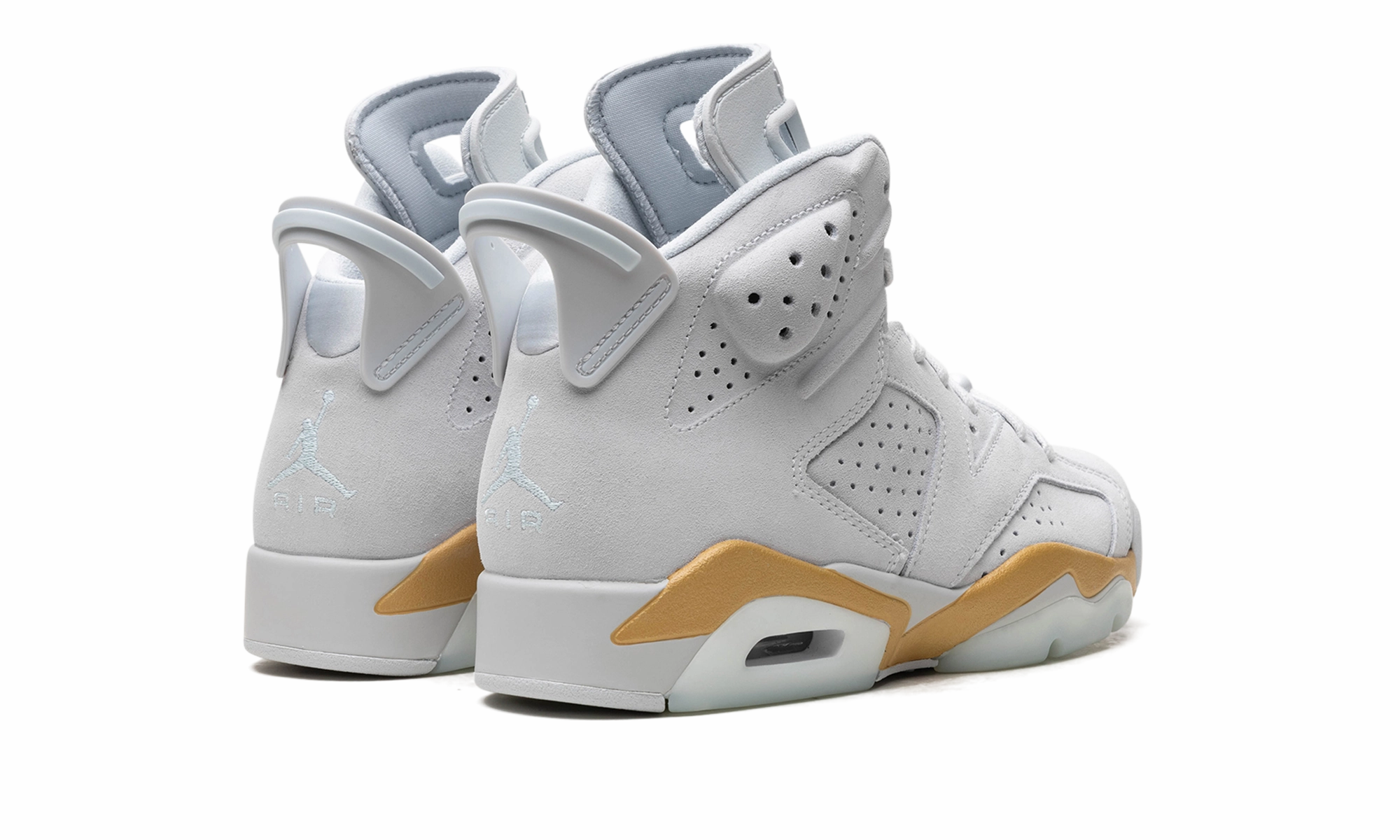 Air Jordan 6 WMNS "Pearl" air pockets