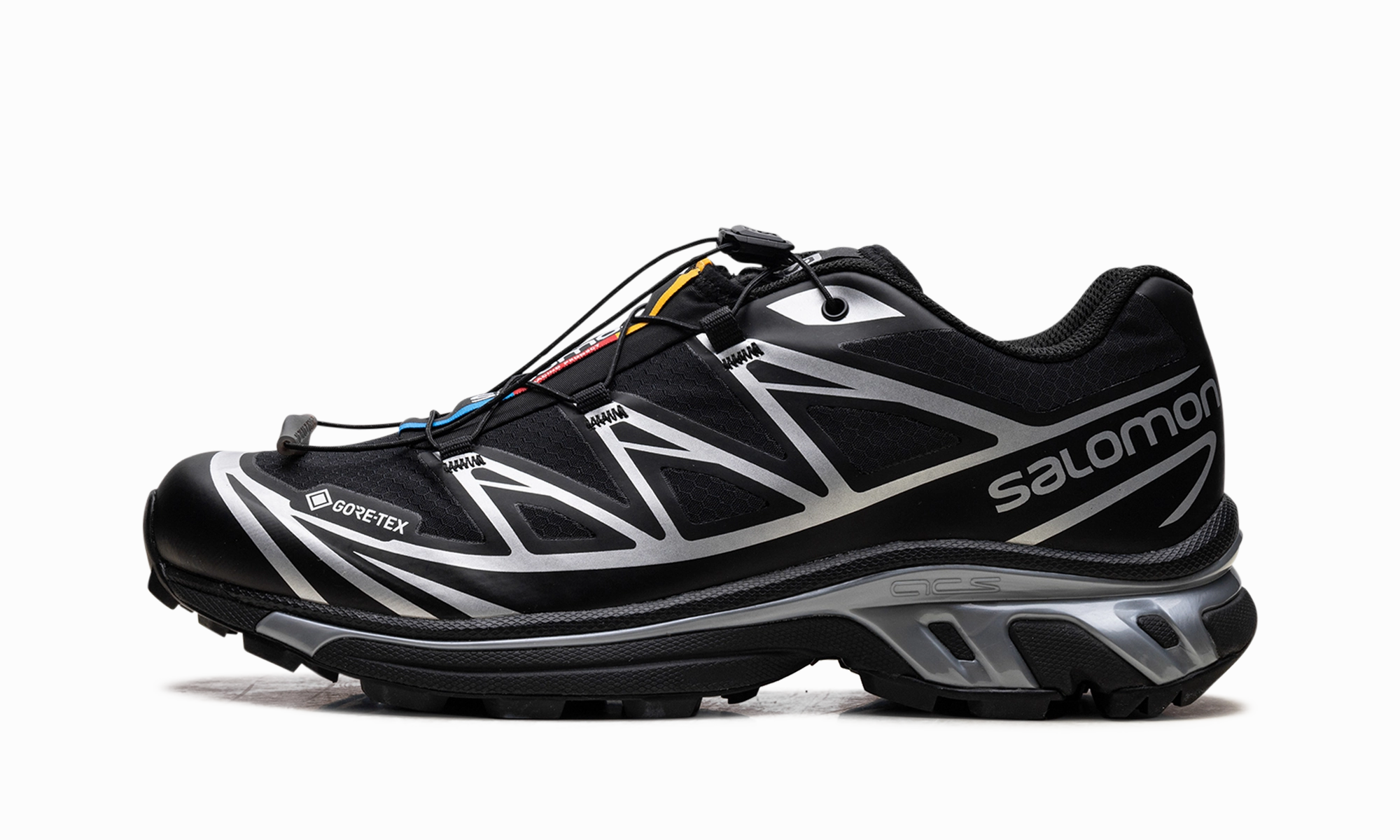 XT-6 Gore-Tex "Black Silver" oval - design shoes exploration