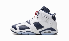 instep - strap shoes Air Jordan 6 GS "Olympic"