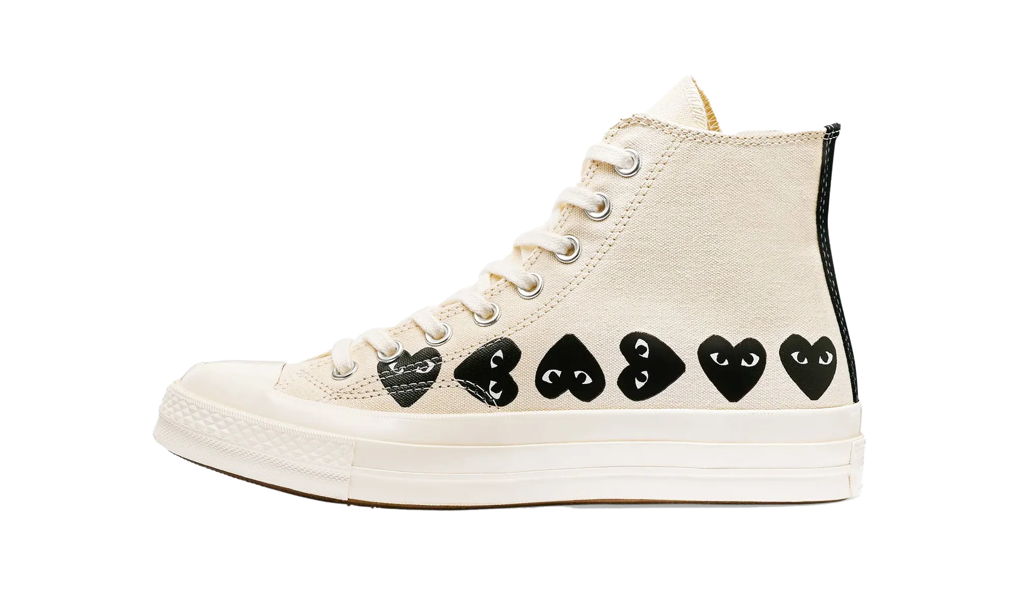 Shopping Day Chuck Taylor All Star 70 Hi "Comme des Garcons PLAY Multi-Heart Milk"