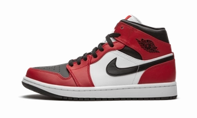 Light Flex Air Jordan 1 Mid "Chicago Black Toe"