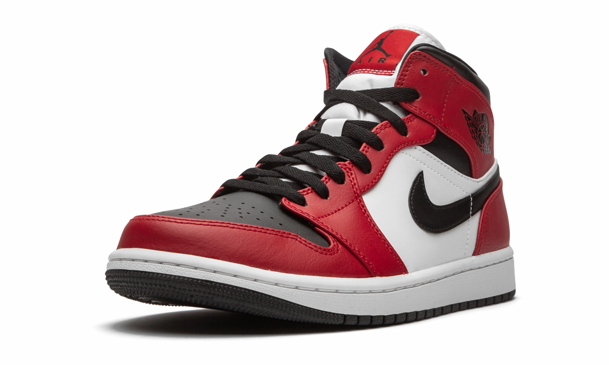 High Cushion Air Jordan 1 Mid "Chicago Black Toe"