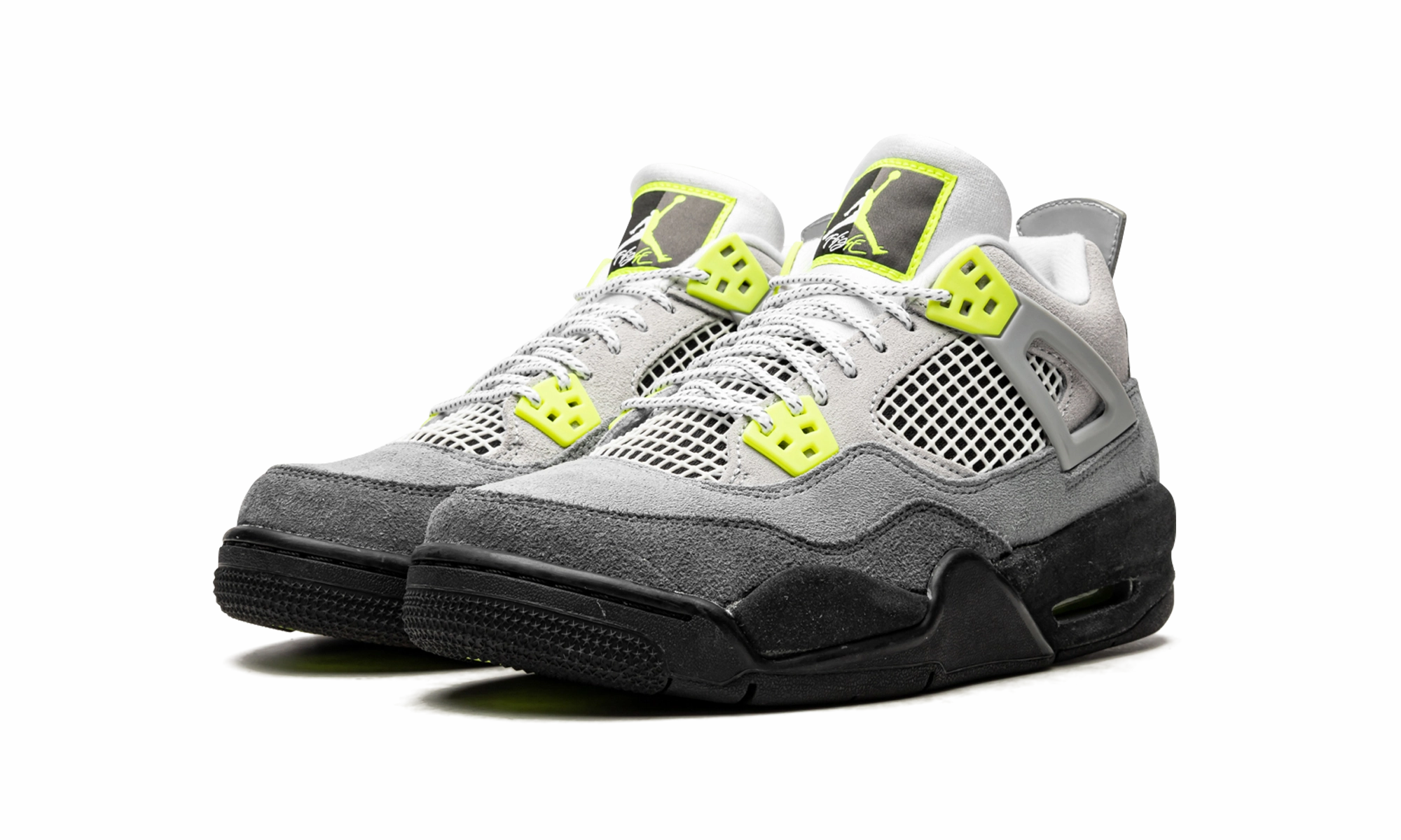 Adaptive stability Easy Access Air Jordan 4 Retro GS "Neon"