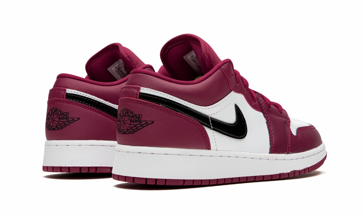 Air Jordan 1 Low GS "Noble Red" Clean Lines Ultra-soft feel