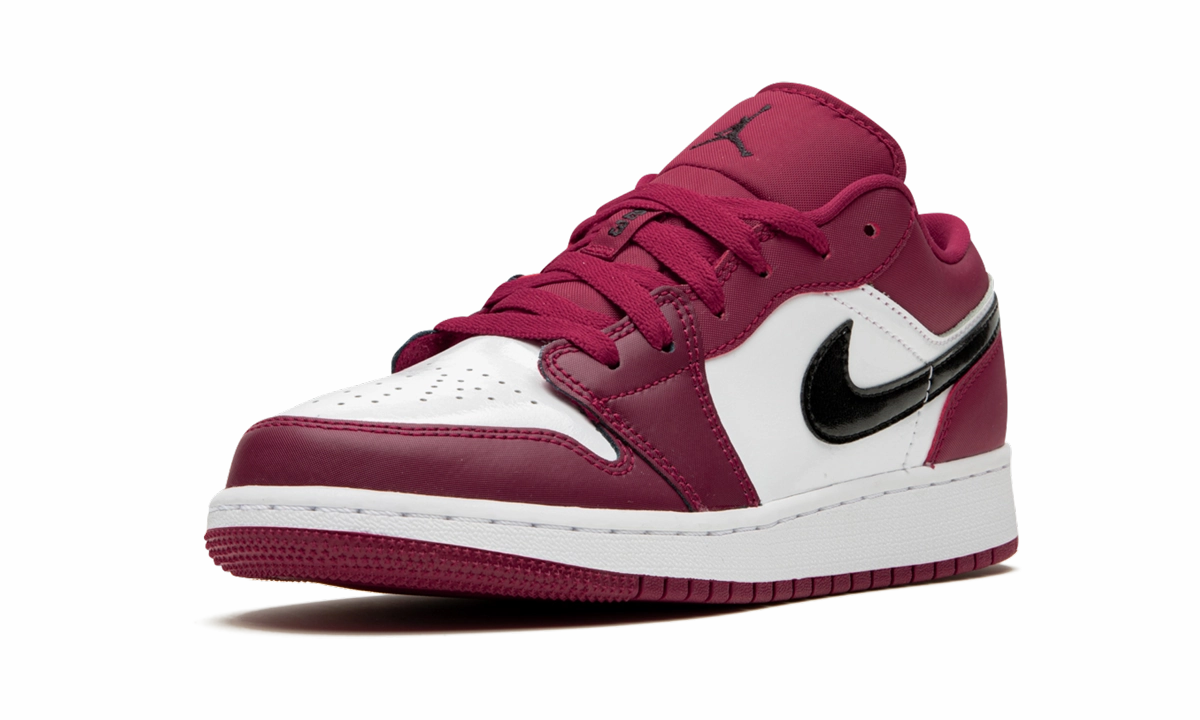 Adaptive Fit Air Jordan 1 Low GS "Noble Red"