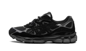 GEL NYC "Graphite Grey Black" zipper closure shoes quiet - operation shoes