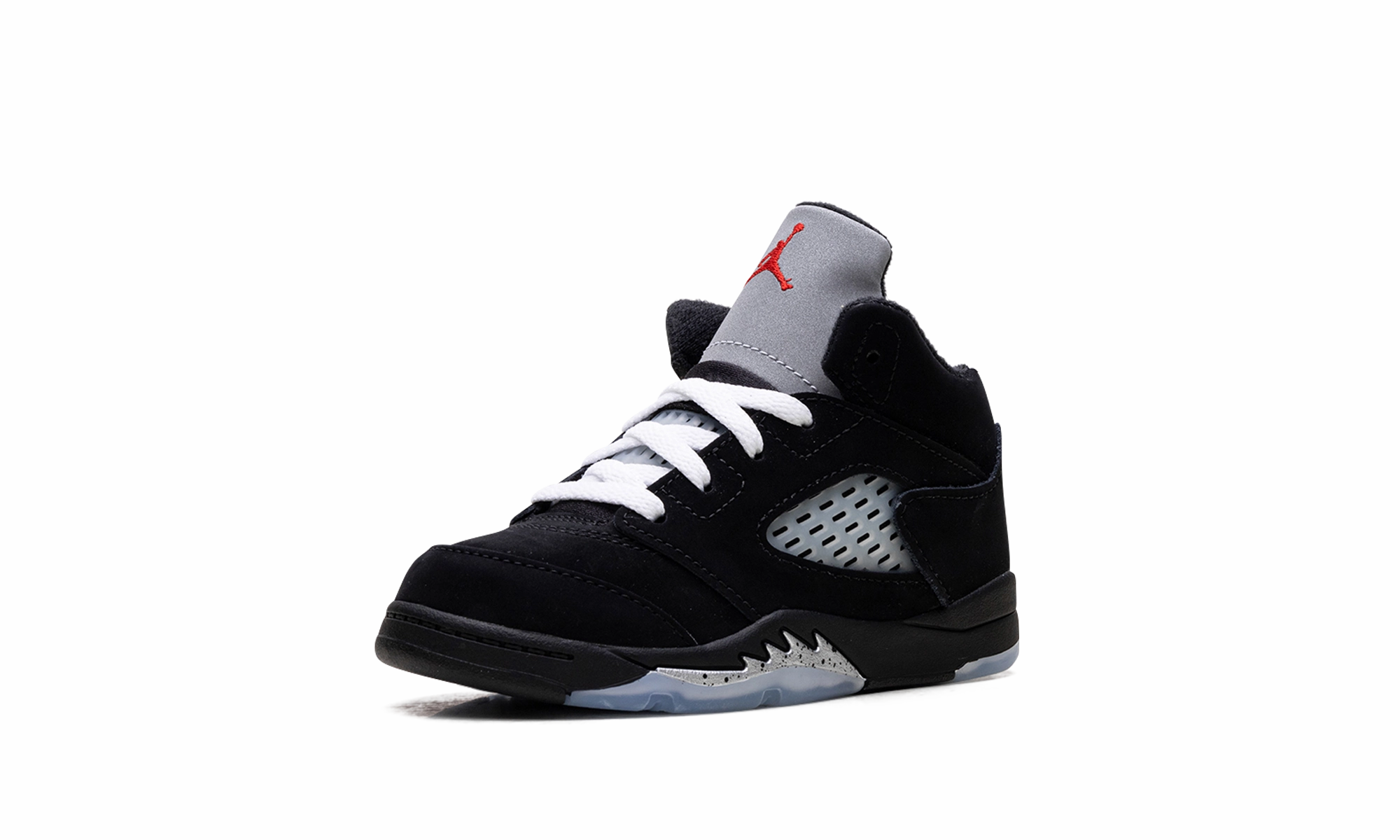 Air Jordan 5 Retro OG TD "Black Metallic Reimagined" closed - toe - feature shoes