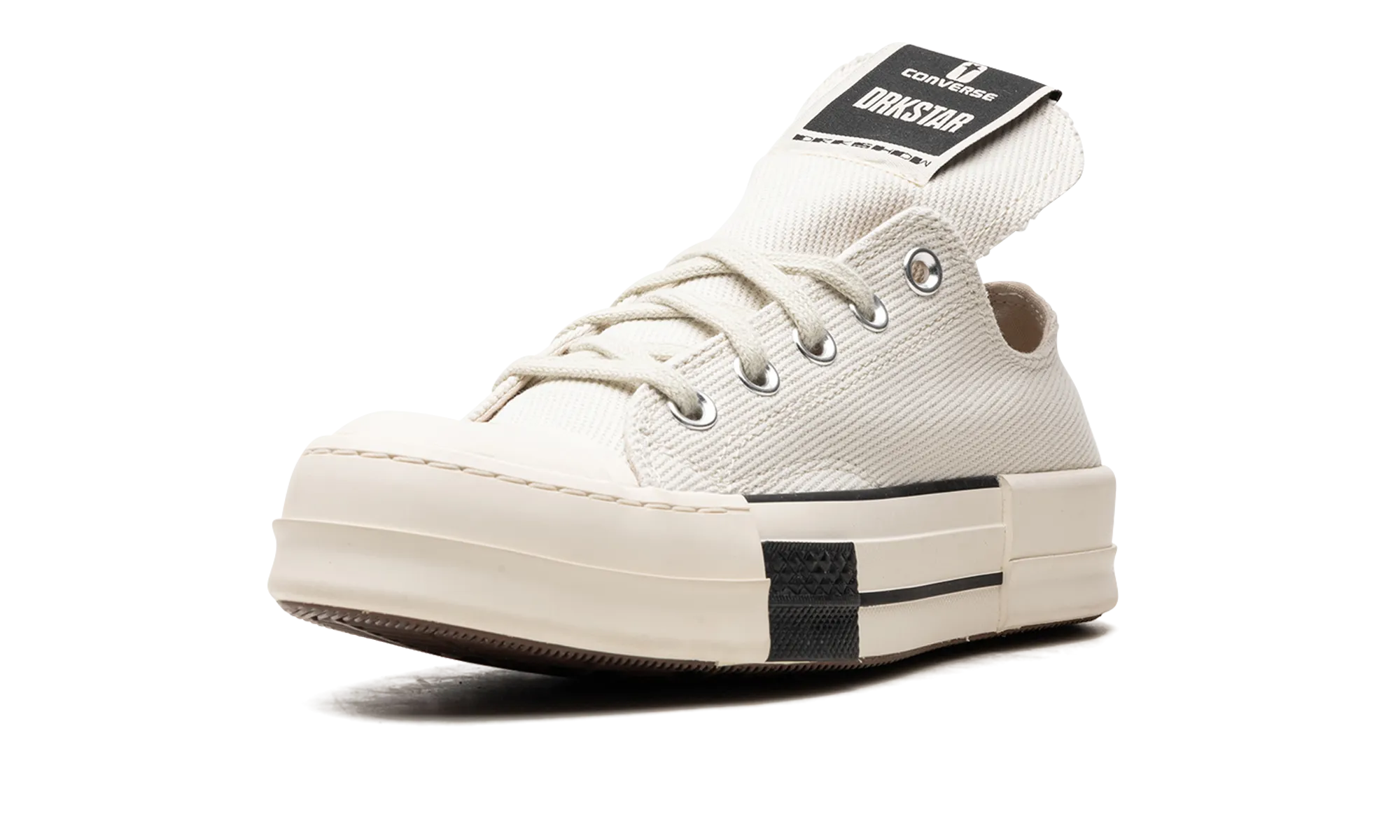 DRKSTR Chuck Taylor All-Star 70 Ox "Rick Owens DRKSHDW - Egret" Pet Hike Coast Step