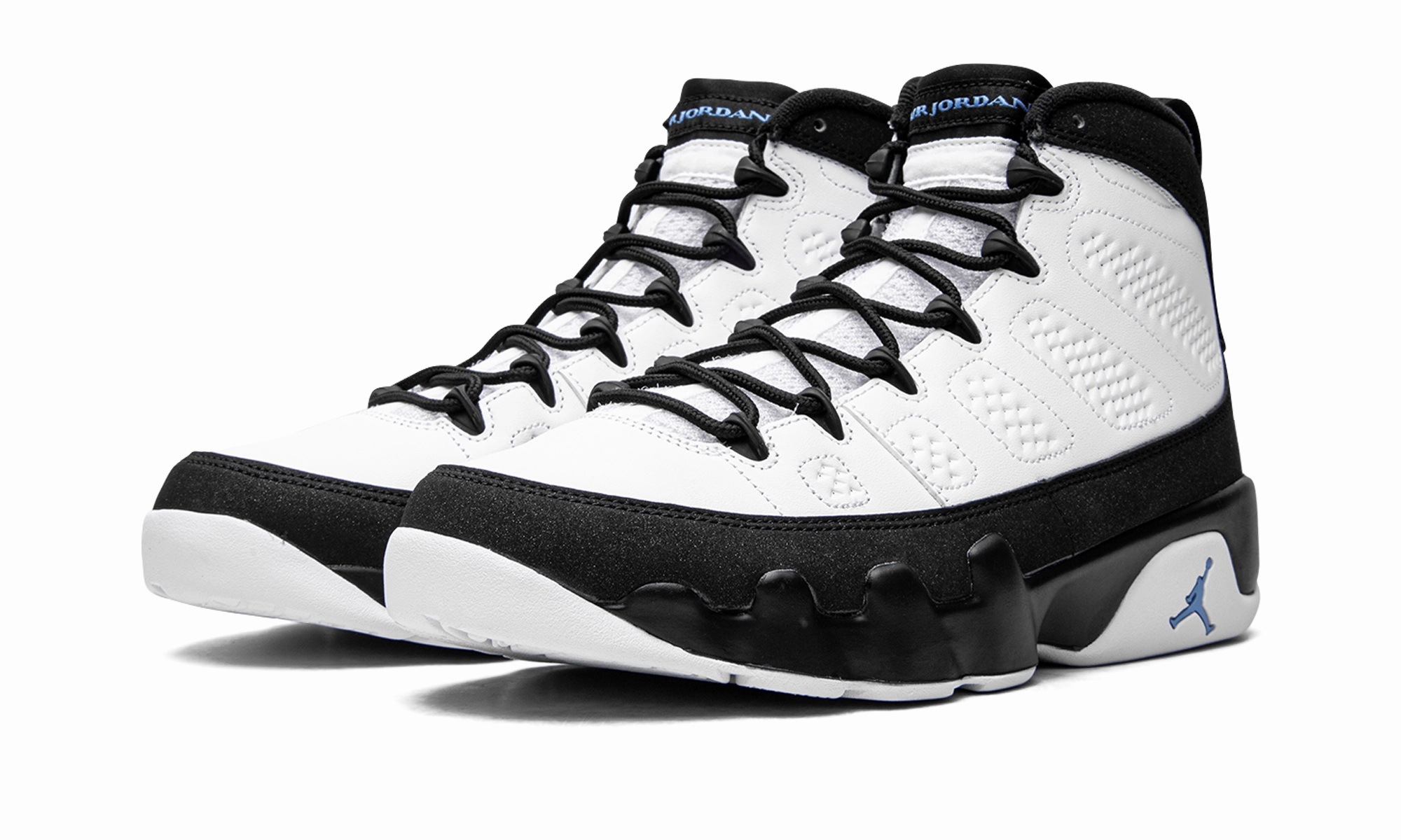 Comfortable book - themed running gear Air Jordan 9 Retro "University Blue"