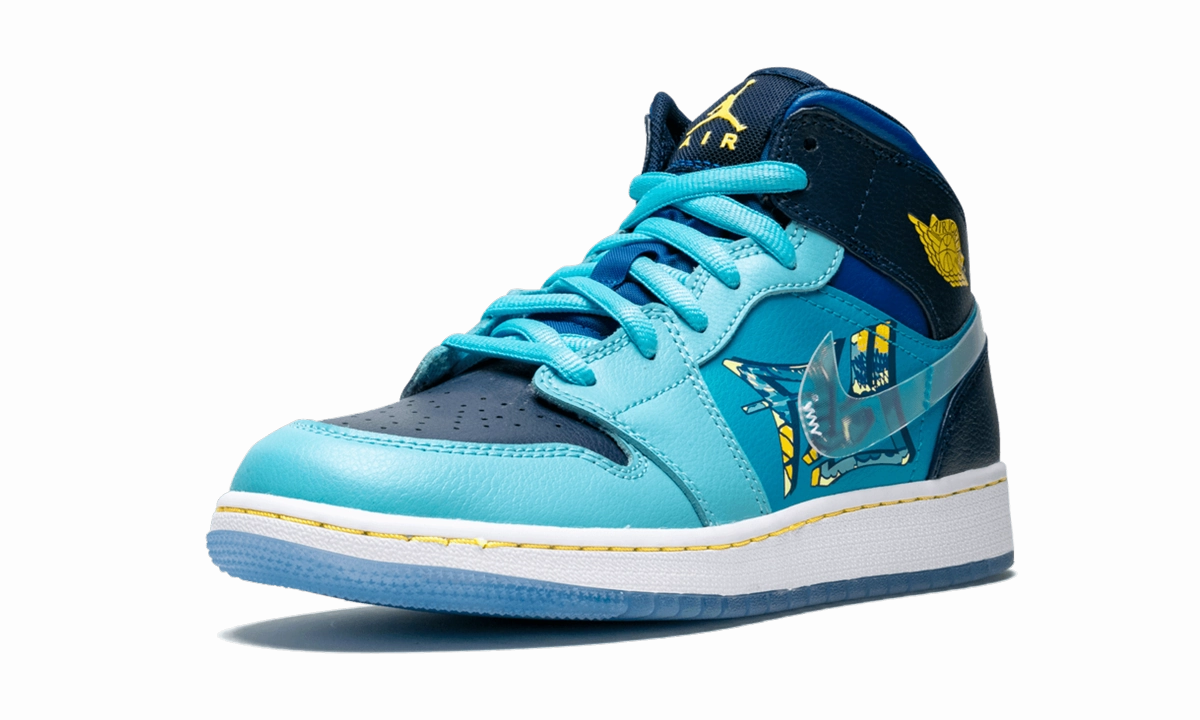 Bounce Support Iconic Ease Air Jordan 1 Mid GS "Fly"