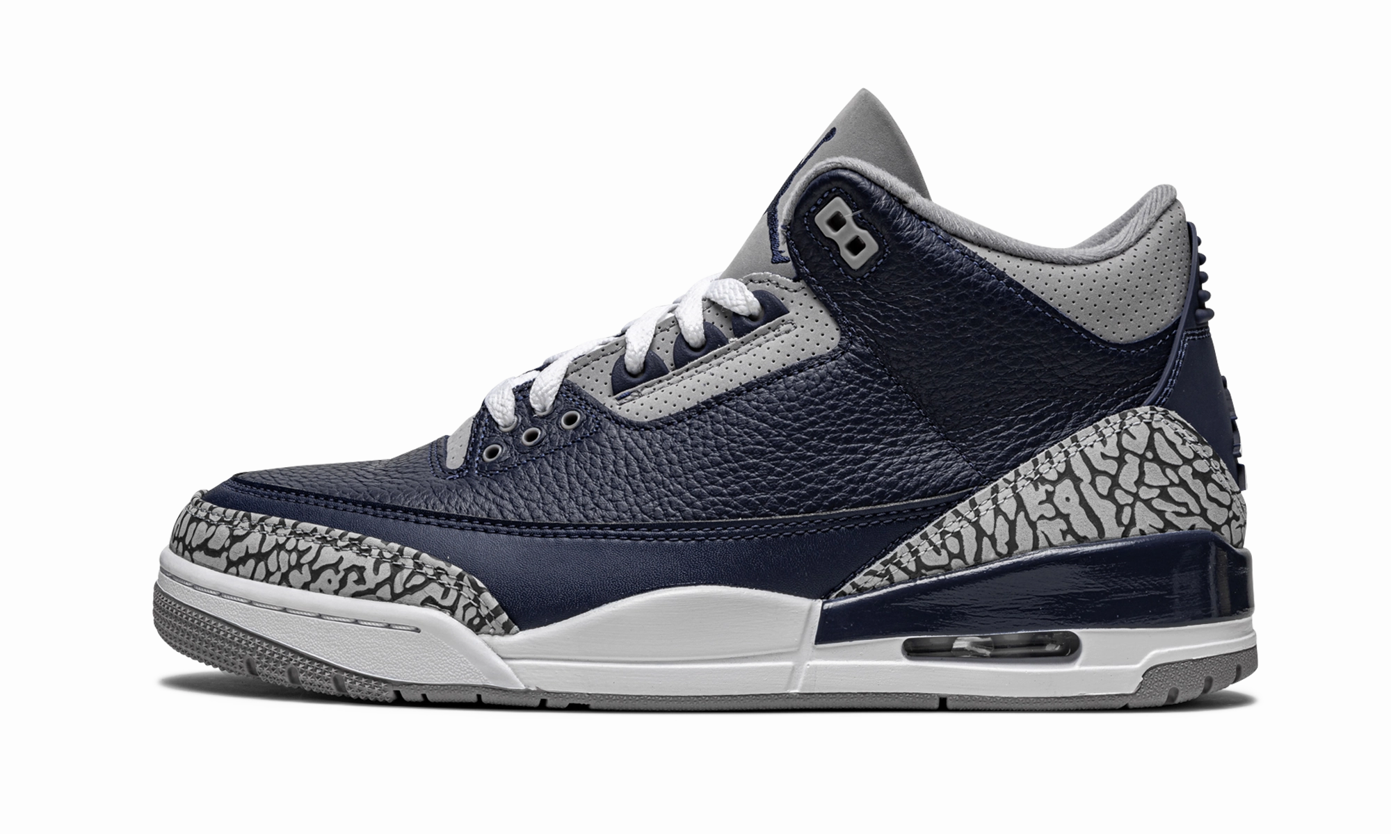Air Jordan 3 Retro "Georgetown" Walk Smooth Quick Access