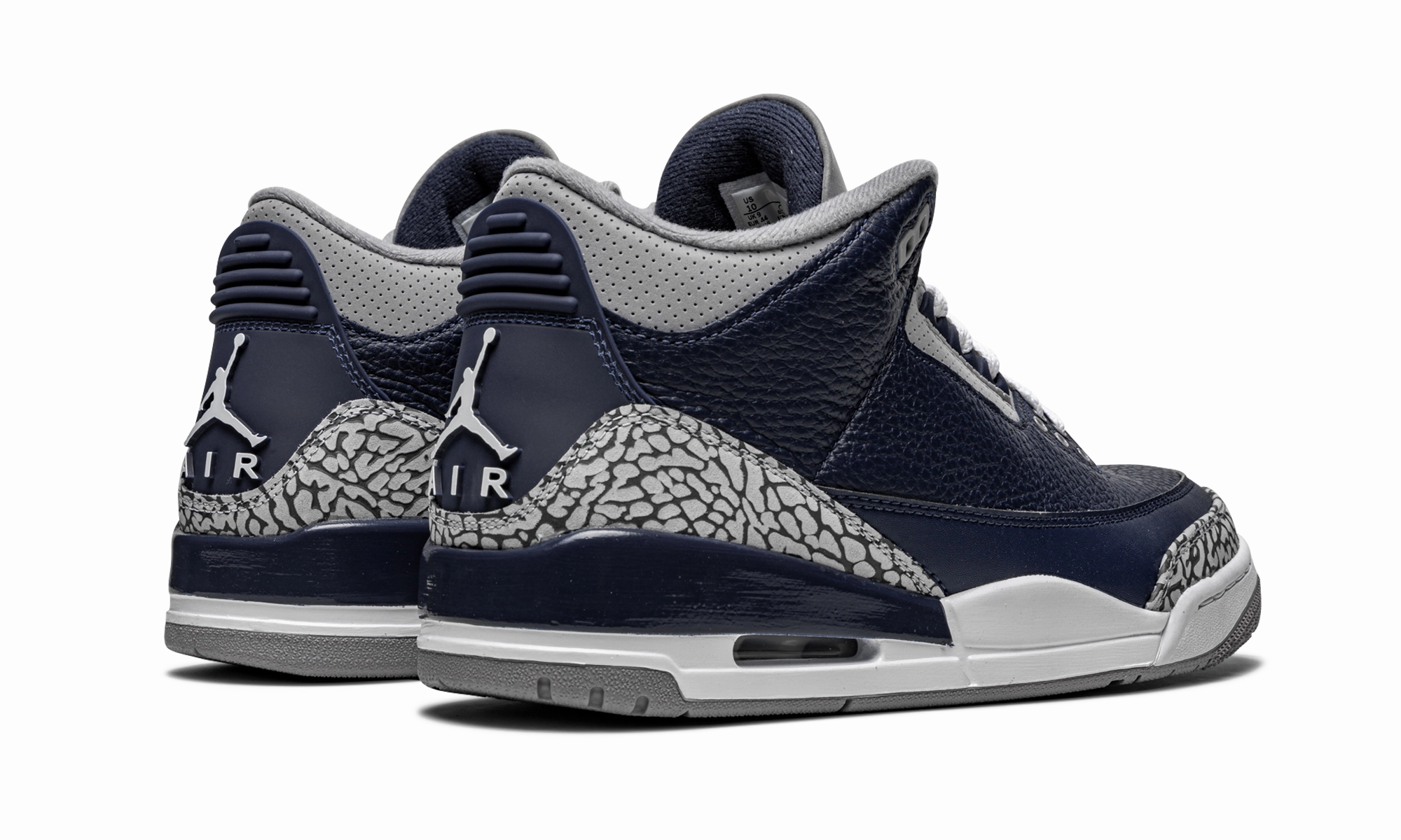 Air Jordan 3 Retro "Georgetown" Minimal Style