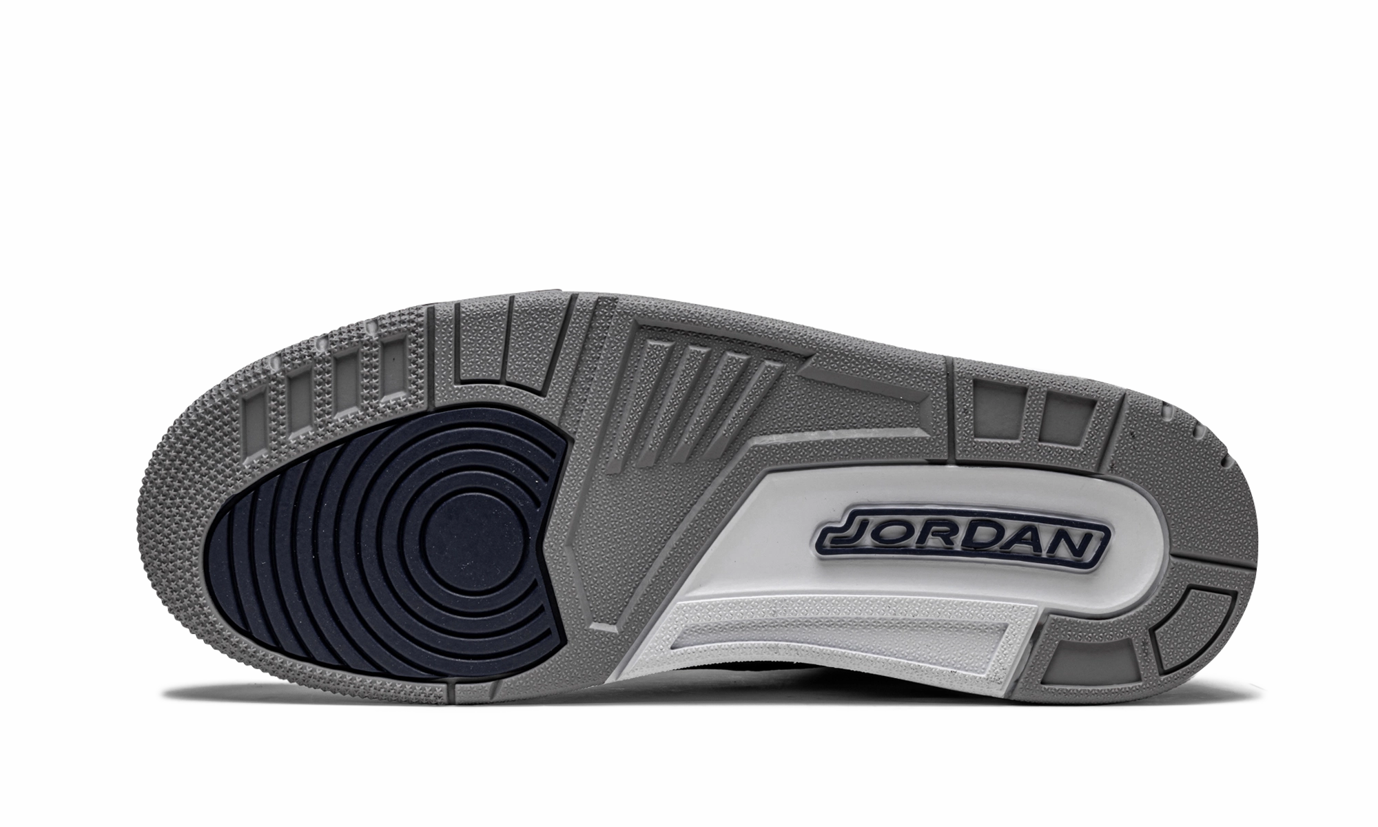 Air Jordan 3 Retro "Georgetown" Padded flexibility