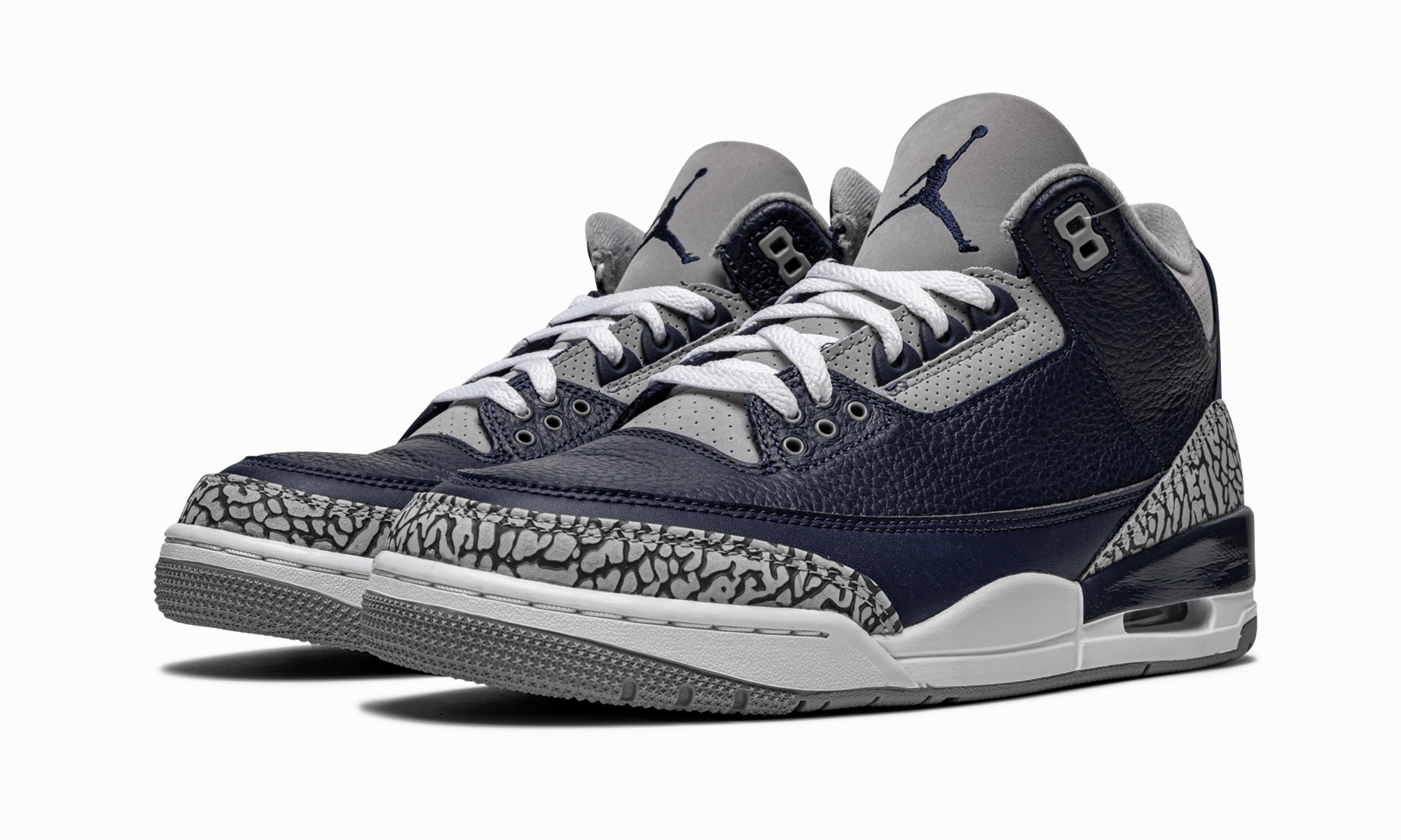Air Jordan 3 Retro "Georgetown" Casual Athletic