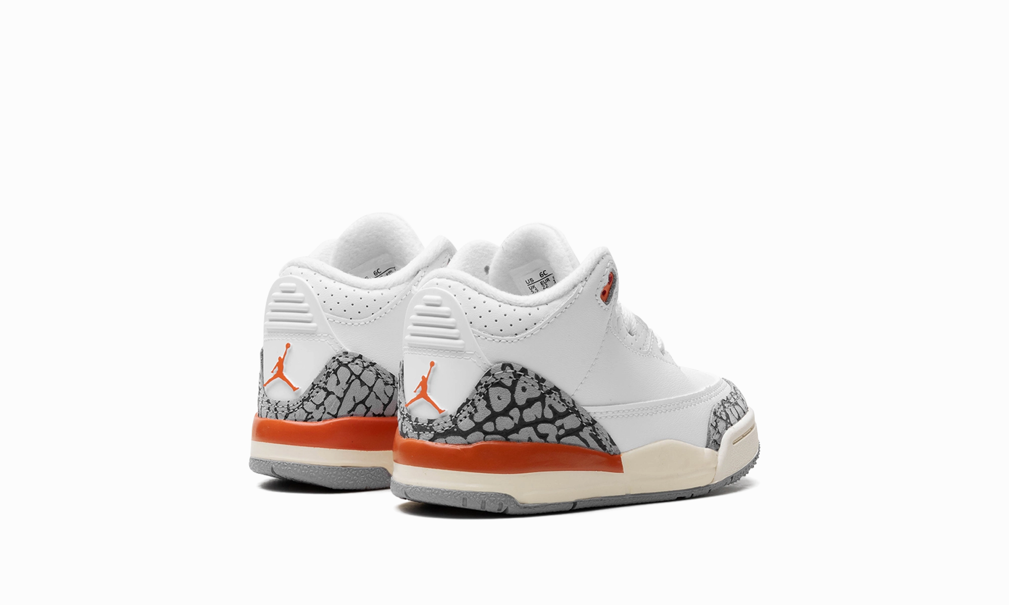 Air Jordan 3 Retro TD "GEORGIA PEACH" Move Free Cloud cushion