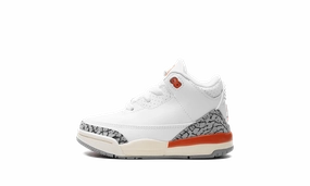 Streamlined silhouette Air Jordan 3 Retro TD "GEORGIA PEACH"