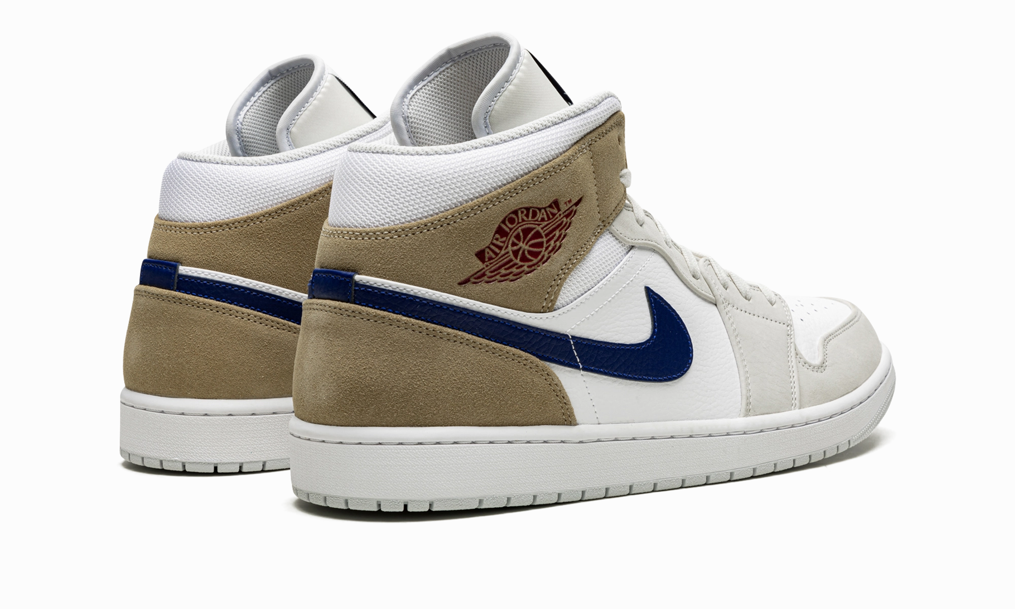 Air Jordan 1 Mid MEM2 "Tan" Casual Comfort