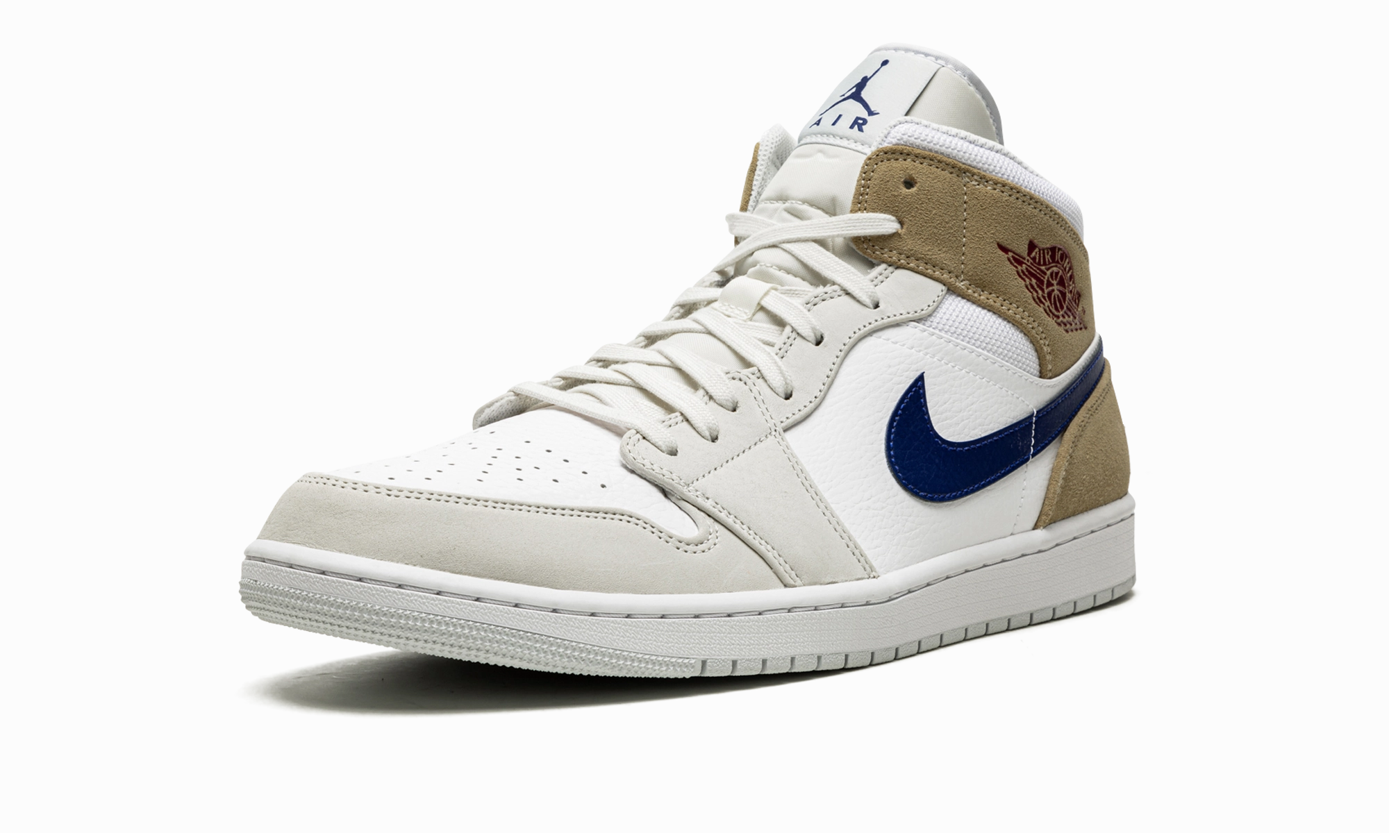 Air Jordan 1 Mid MEM2 "Tan" Urban Minimal Grip tech