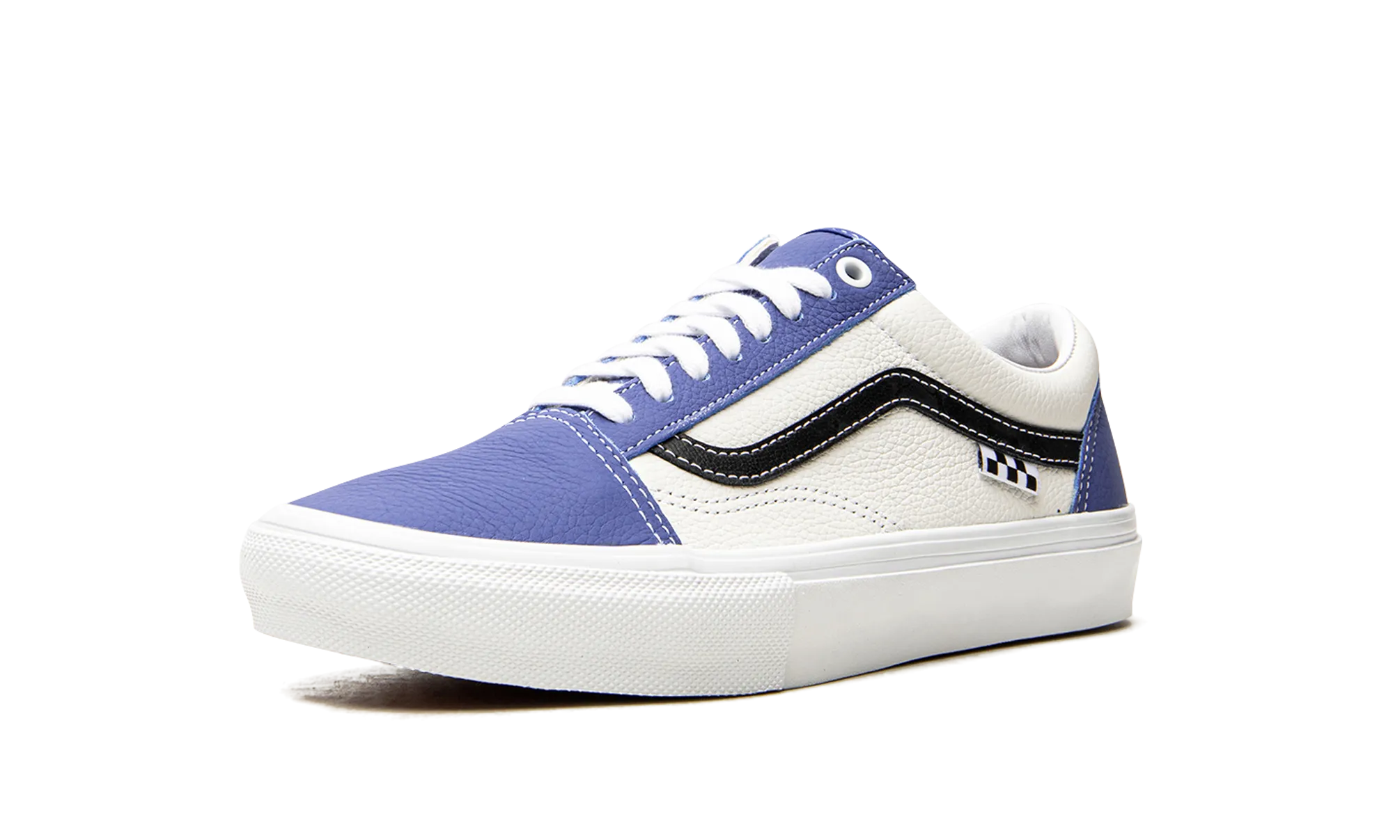 Skate Old Skool "Sport Leather - Blue / White" Port Hike Hop Step