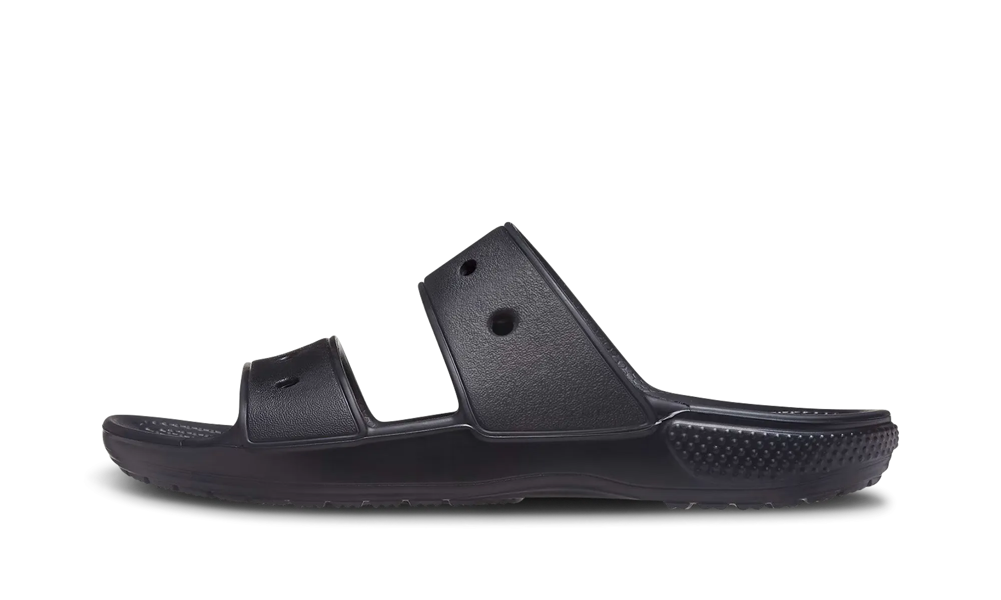 Cozy Casual Sports Slippers "Black" Comforted Walk