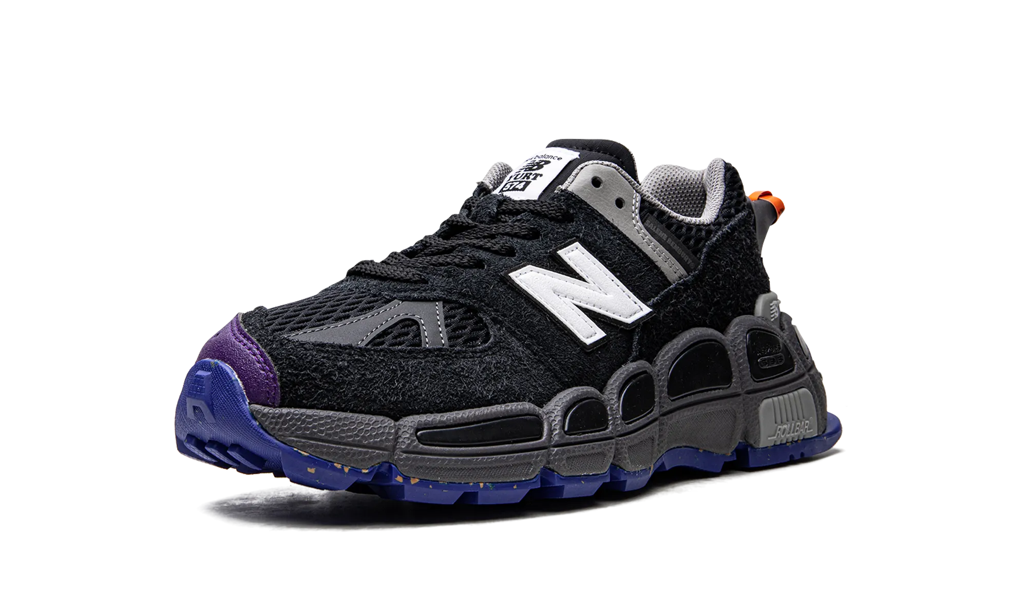 574 "Salehe Bembury - Yurt Black" wind - resistant running shoes