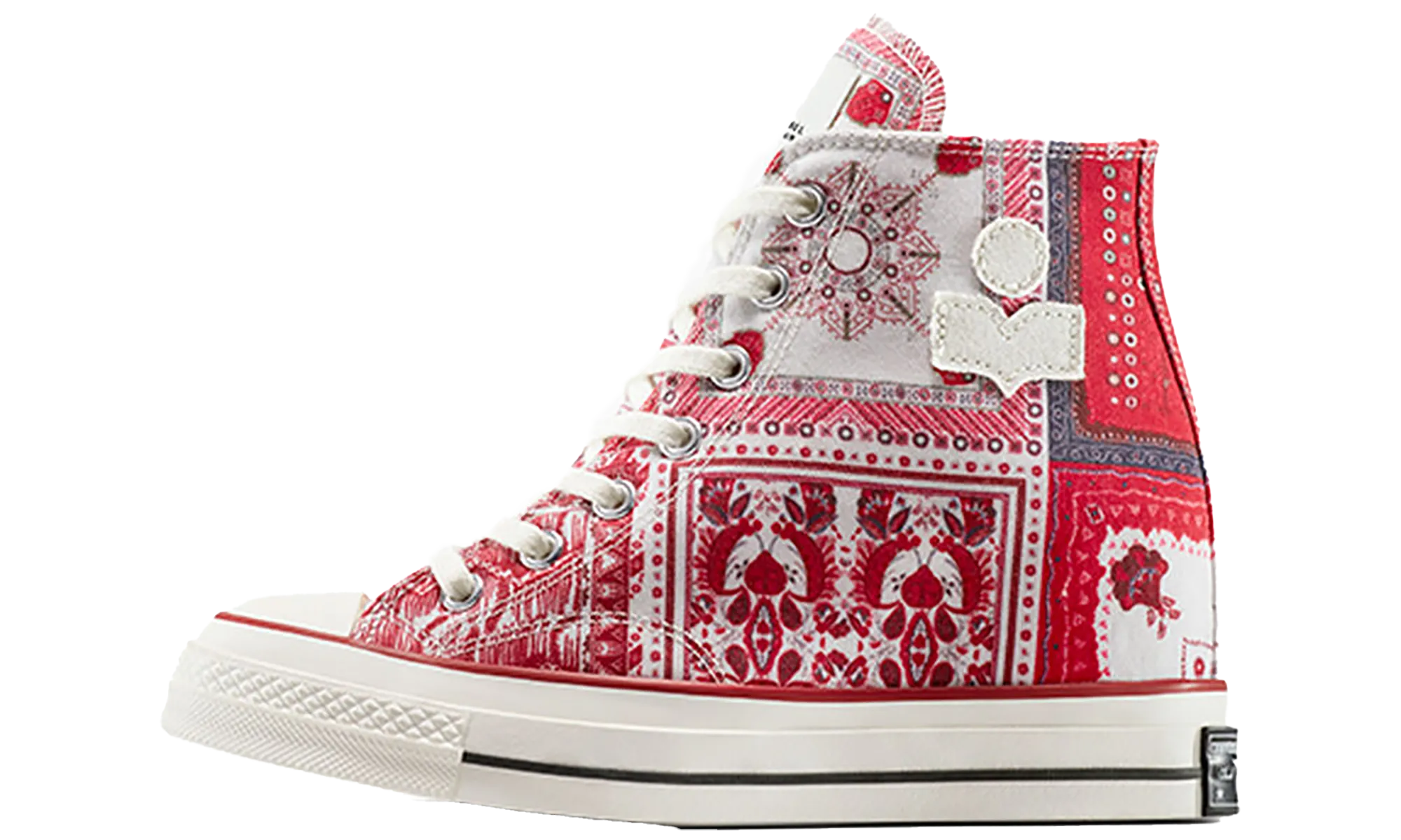 Classic Fit Chuck 70 Wedge WMNS "Isabel Marant - Red Bandana Scarf"