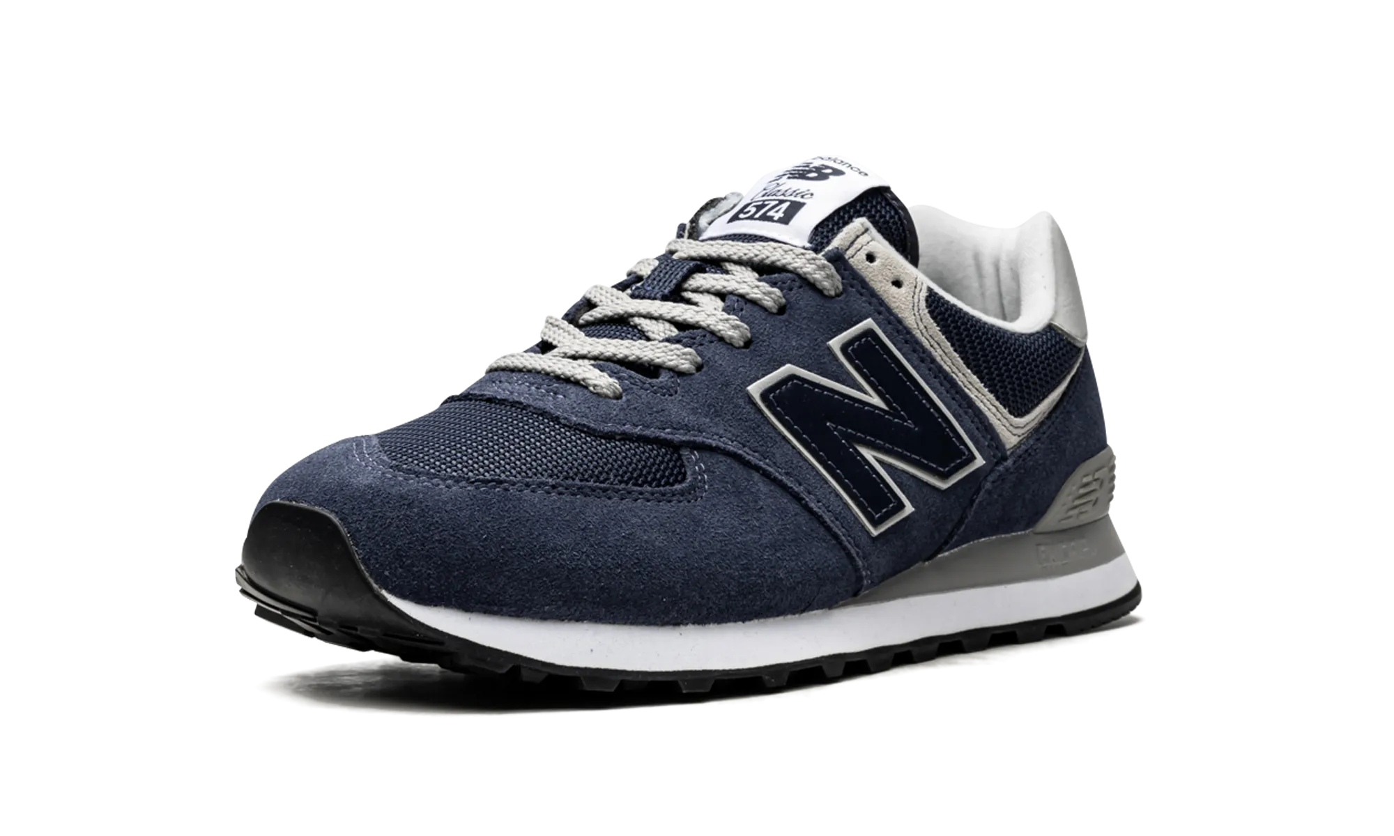 574 "classic navy" foam - cushioned shoes