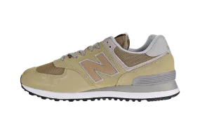 574 "Hemp/Beige" smooth - lining shoes high - top footwear