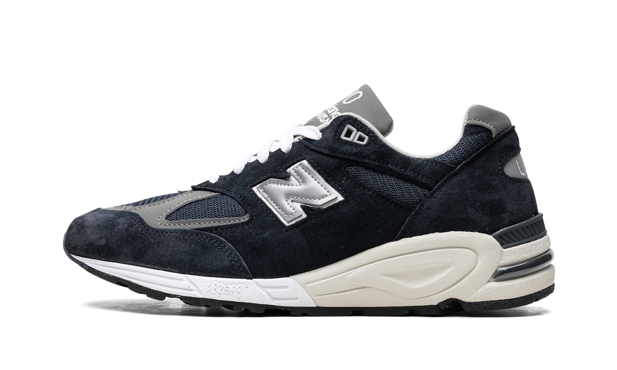 990V2 "Navy/White" Narrow - footed